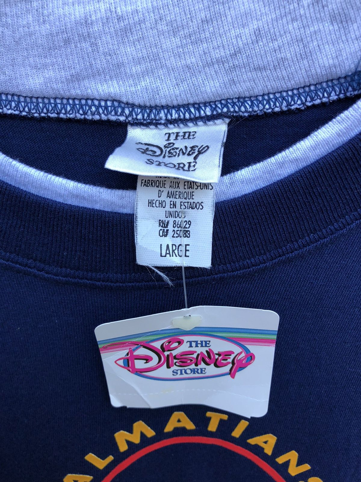 Cartoon Network × Disney × Vintage Vintage 101 Dalmatians Movie Promo T-Shirt Size US L / EU 52-54 / 3 - 2 Thumbnail