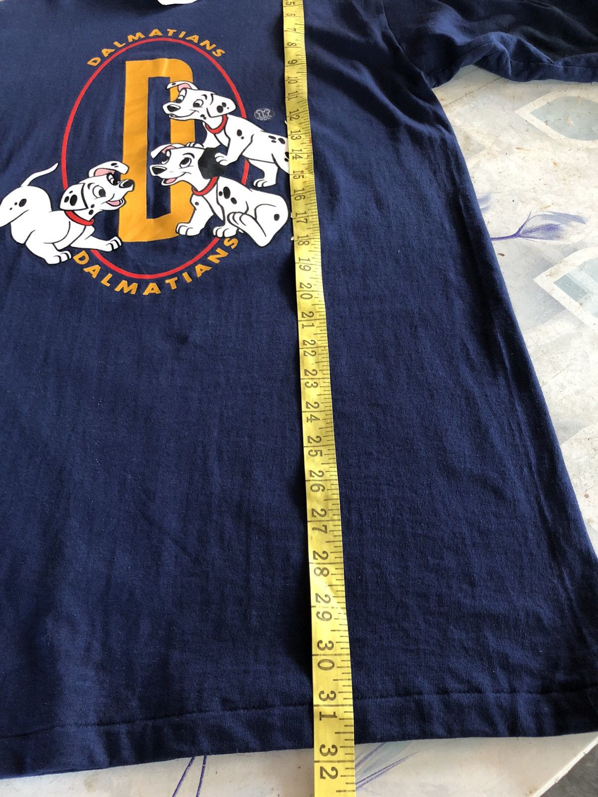 Cartoon Network × Disney × Vintage Vintage 101 Dalmatians Movie Promo T-Shirt Size US L / EU 52-54 / 3 - 4 Thumbnail
