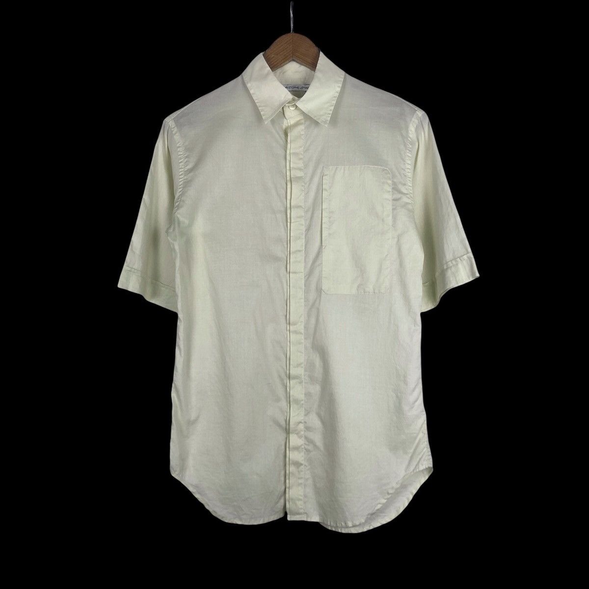 Christophe Lemaire 🇫🇷 Button Up Shirt Rare Design