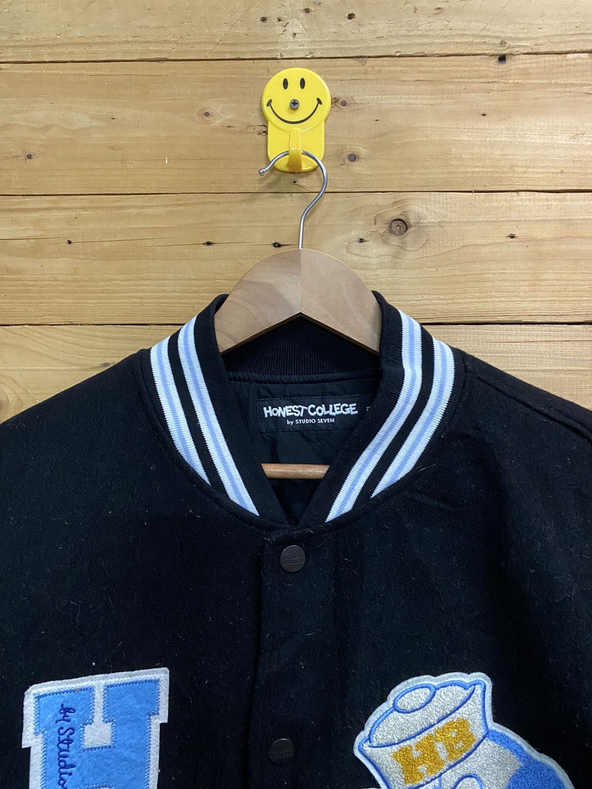 Japanese Brand × Studio Seven × Varsity Jacket VTG HONEST