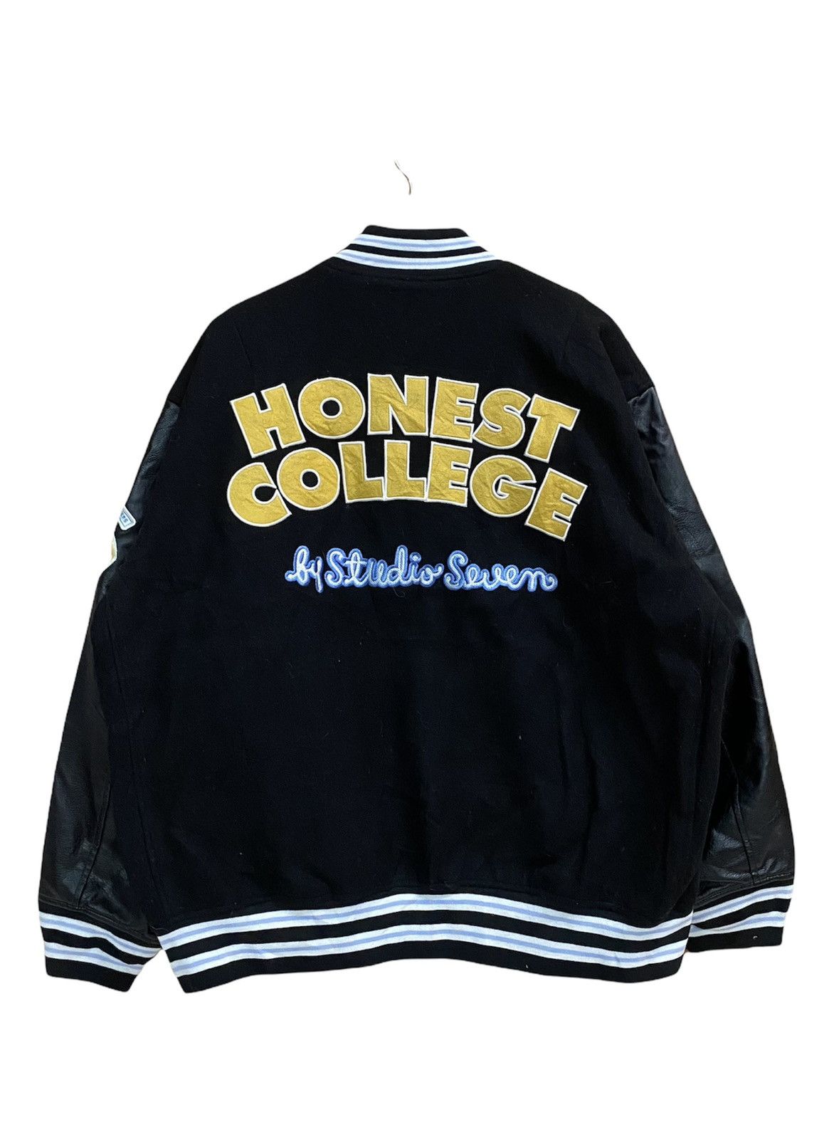 Japanese Brand VTG HONEST COLLEGE BY STUDIO SEVEN VARSITY JACKET