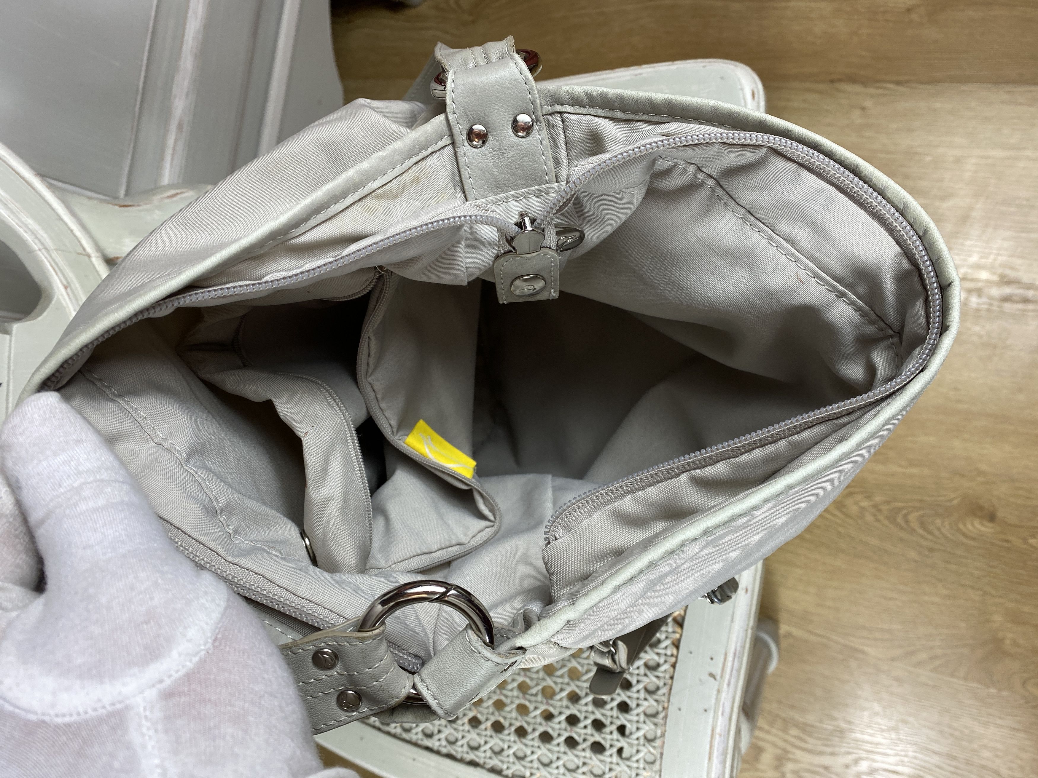 Mandarina Duck × Yohji Yamamoto Mandarina Duck grey Shoulder bag Size ONE SIZE - 8 Thumbnail
