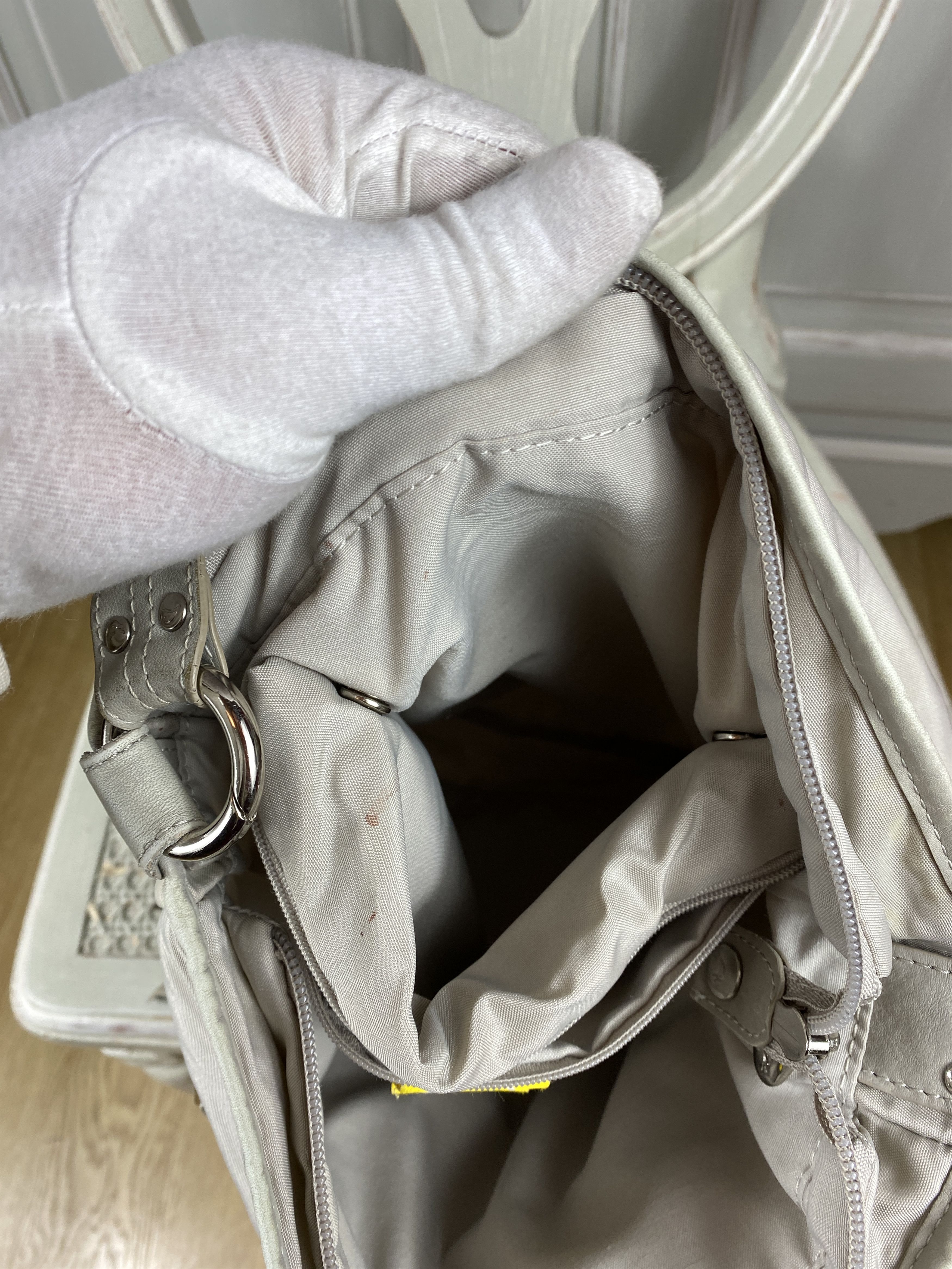 Mandarina Duck × Yohji Yamamoto Mandarina Duck grey Shoulder bag Size ONE SIZE - 9 Thumbnail
