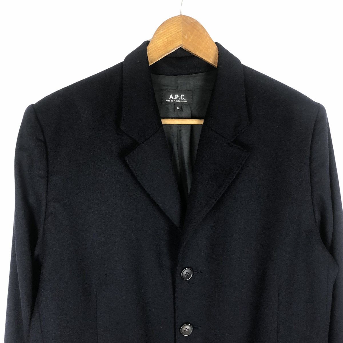 A.P.C. Vintage APC ÉTÉ 2002 Wool Long Coat Size US M / EU 48-50 / 2 - 4 Thumbnail