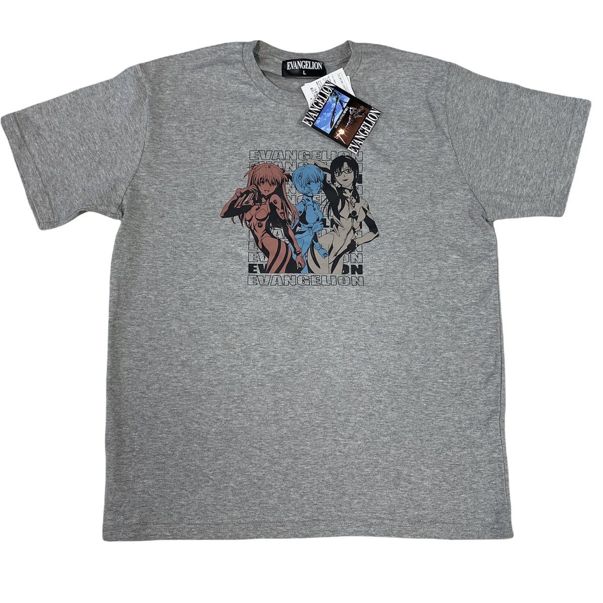 T-Shirt Asuka Evangelion Per Bambini E Ragazzi - Neon Genesis, Stampa Originale Vintage, 100% Cotone, Taglia 164