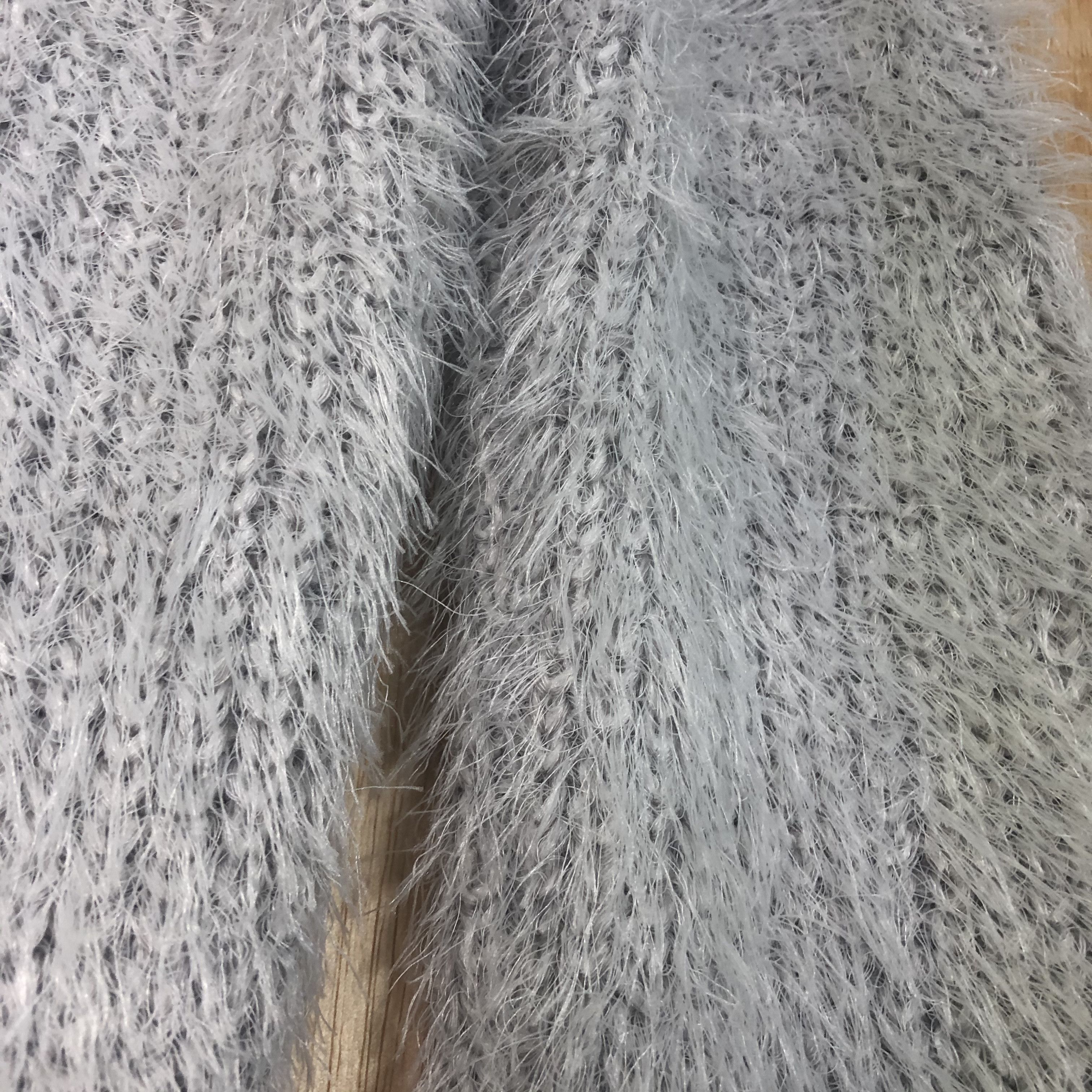 Homespun Knitwear × Hypebeast × Japanese Brand DLL Divided Mohair grey shag shaggy mohair knitwear #c032 Size US M / EU 48-50 / 2 - 14 Thumbnail