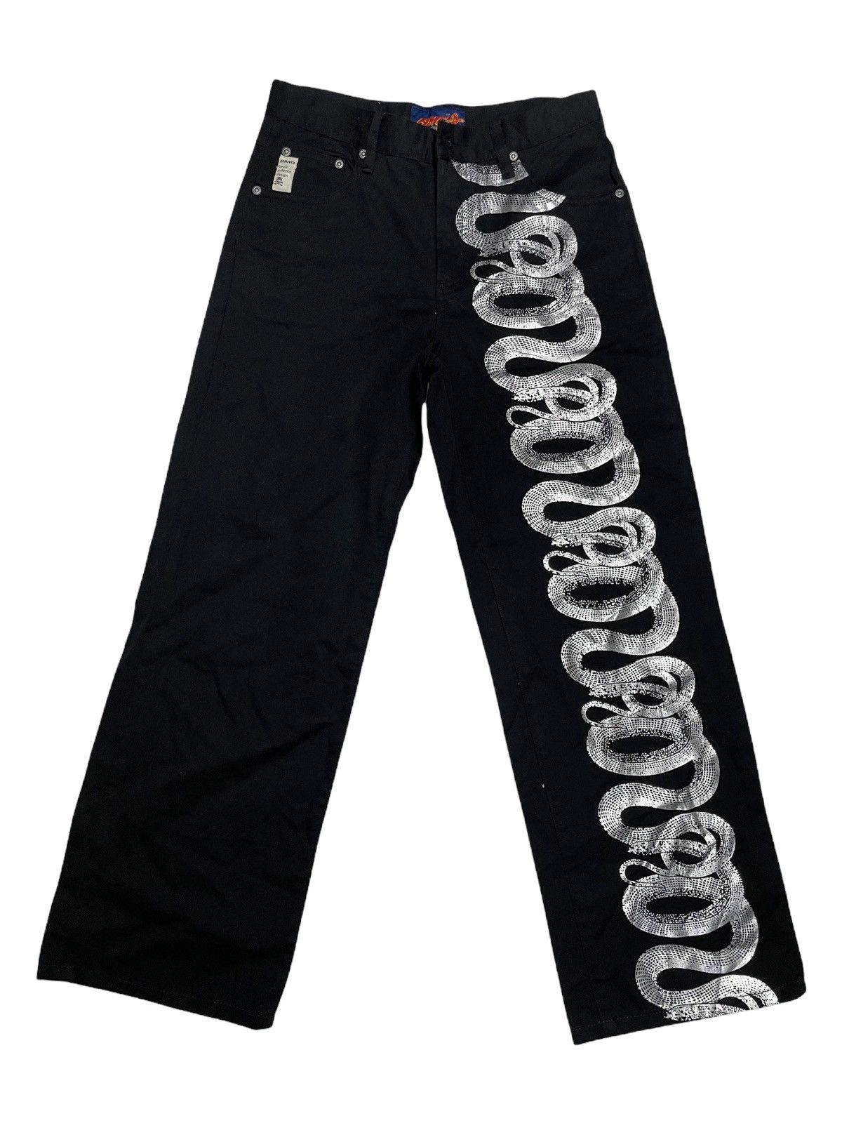 Hysteric Glamour RMG by Remargo Looklike HG Snake Print Denim | Grailed