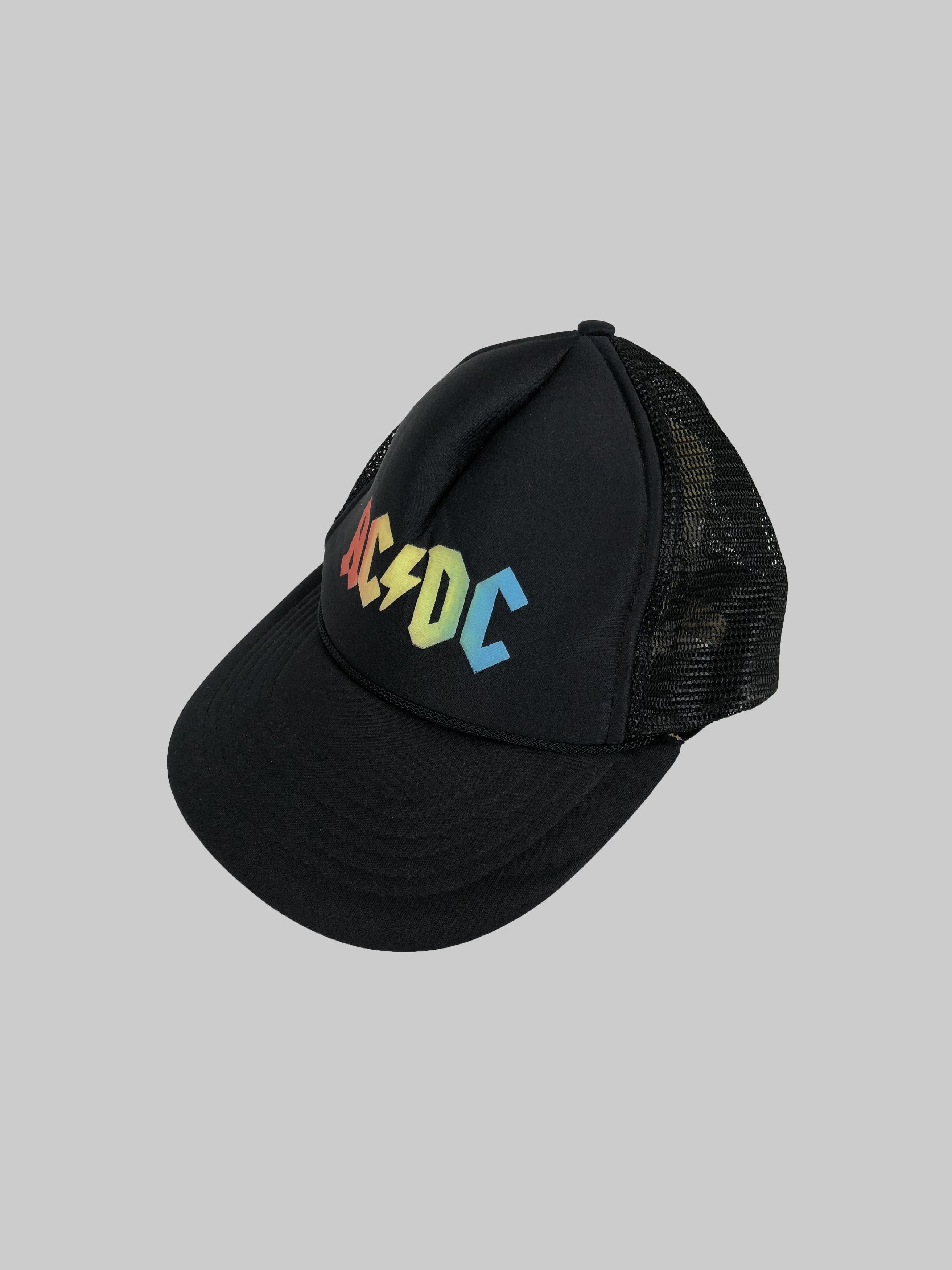 Ac/Dc × Band Tees × Vintage Vintage AC/DC trucker cap (Led Zeppelin ...