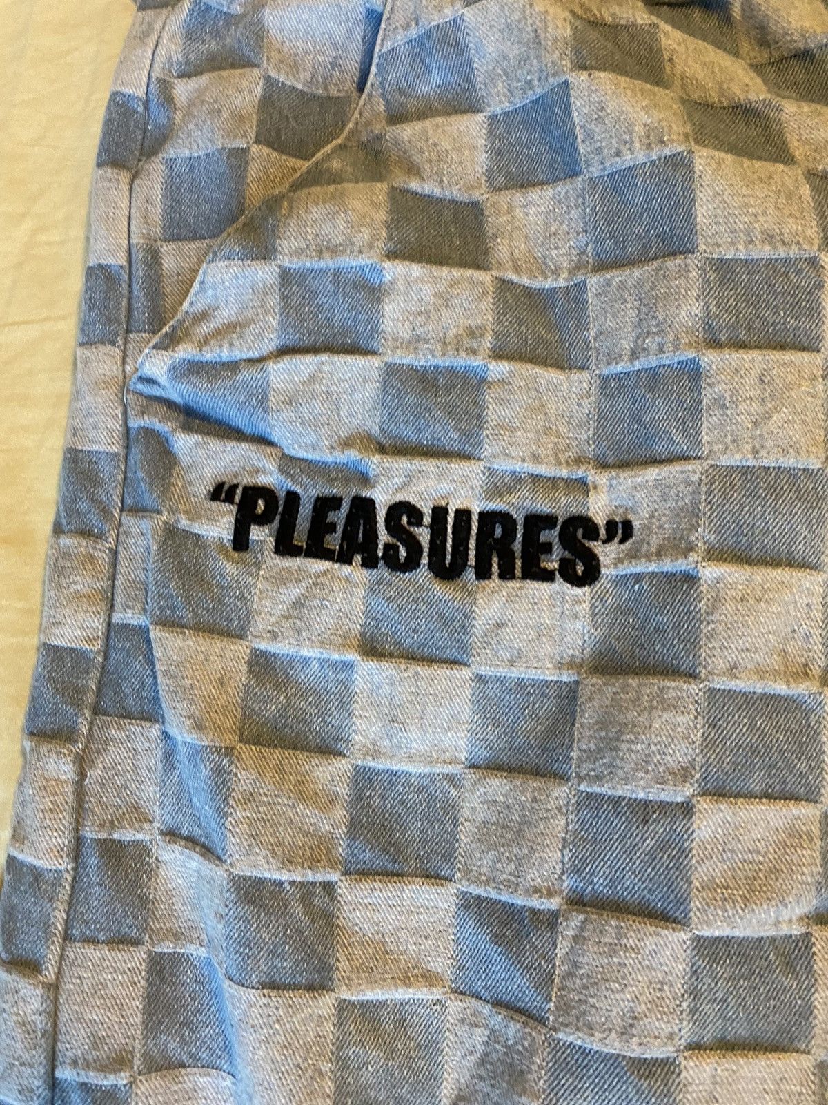 Pleasures Pleasure checkered denim jeans Size US 36 / EU 52 - 2 Thumbnail