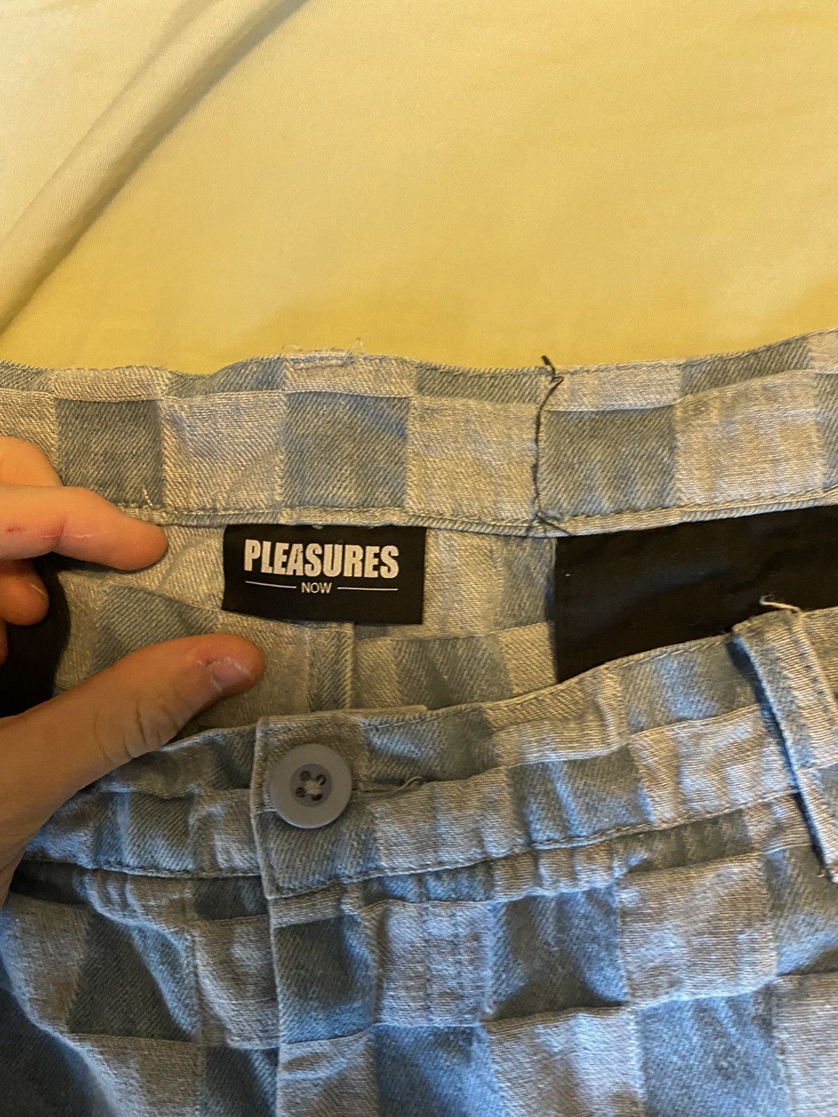 Pleasures Pleasure checkered denim jeans Size US 36 / EU 52 - 3 Thumbnail