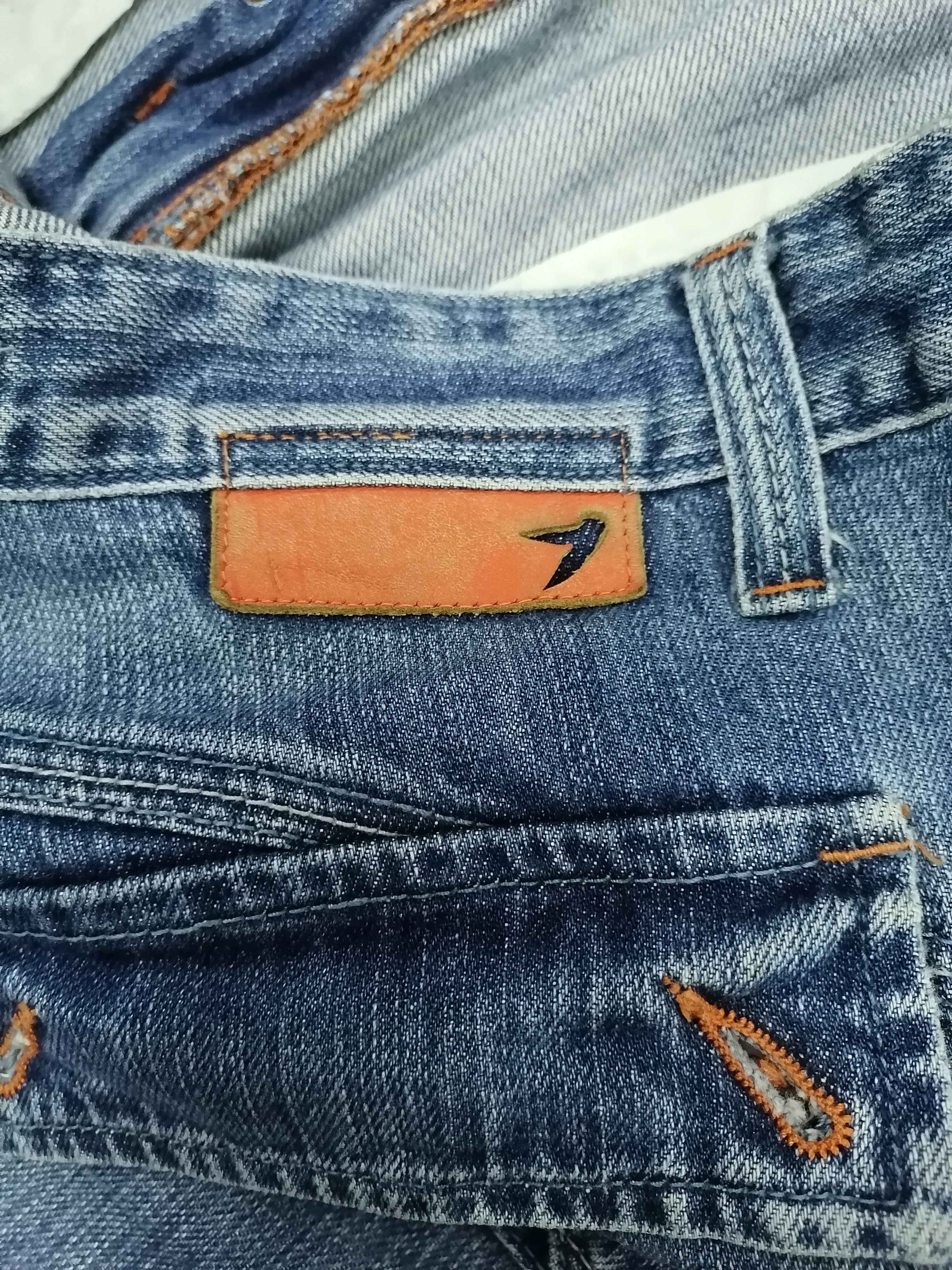 Japanese Brand Multizipper Pocket 55 Dsl Denim Pants Size US 35 - 8 Thumbnail