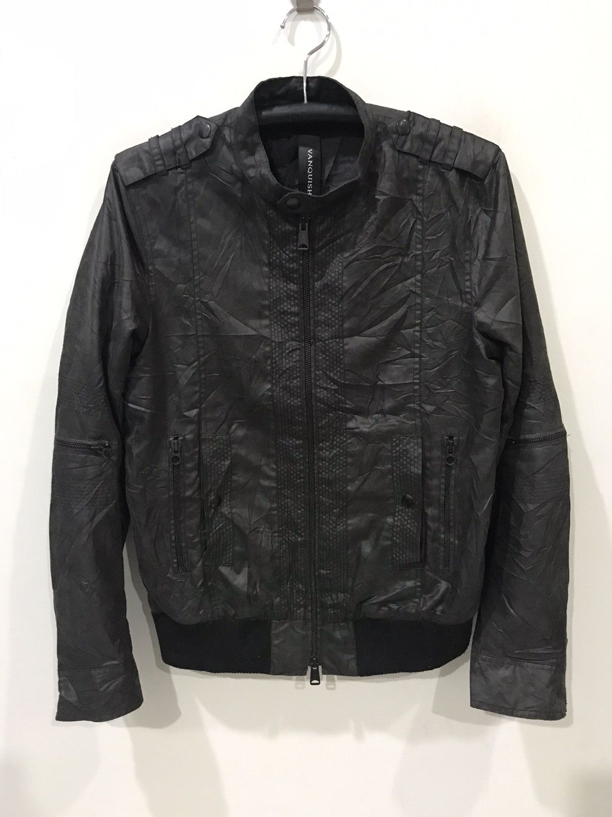 Japanese Brand VANQUISH Tokyo Japan Streetwear Punk Biker Light Jacket Size US S / EU 44-46 / 1 - 1 Thumbnail