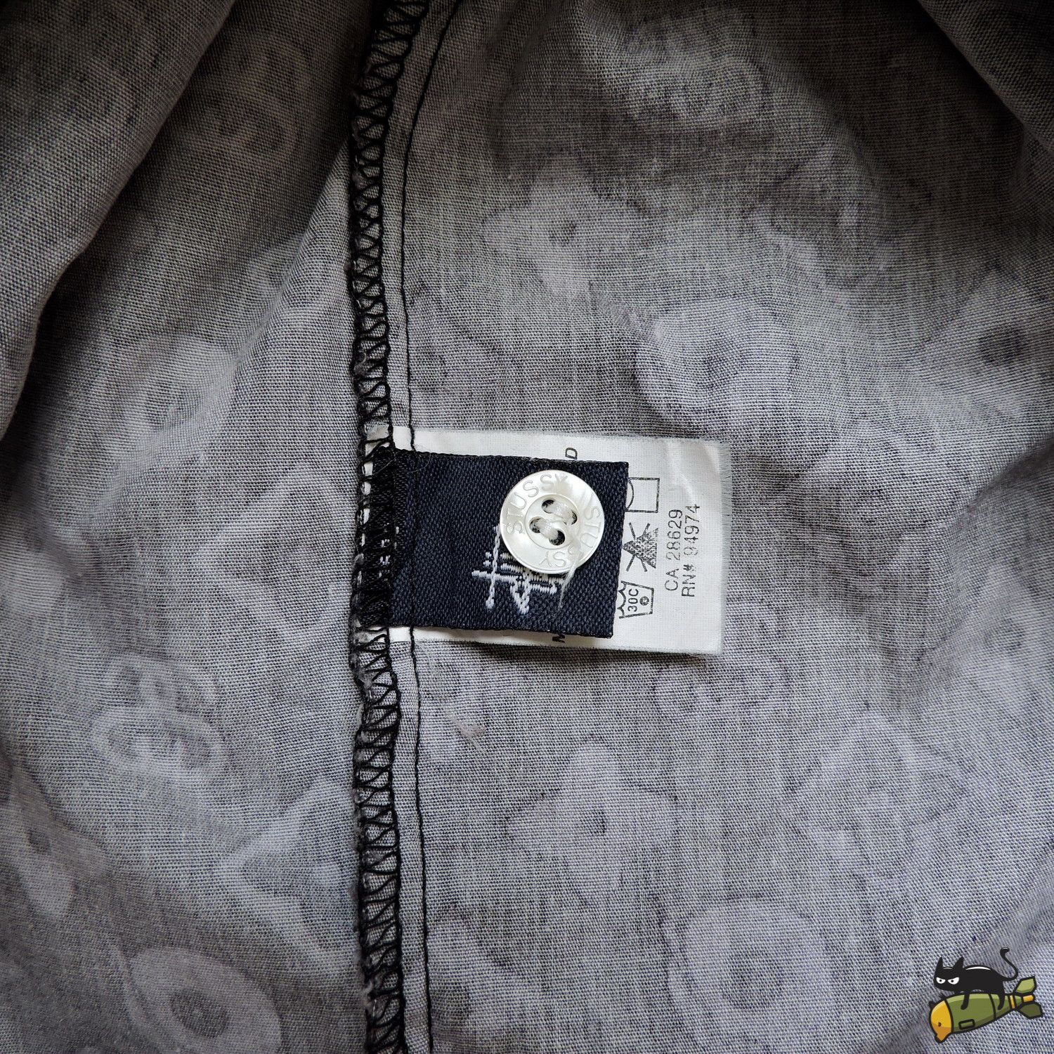 Stussy Stussy Monogram Shirt ** FINAL DROP ** Size US M / EU 48-50 / 2 - 3 Thumbnail