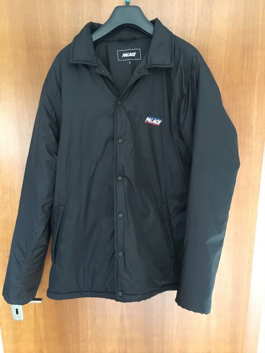 Palace Packable Coach Jacket Black SS17 | Grailed