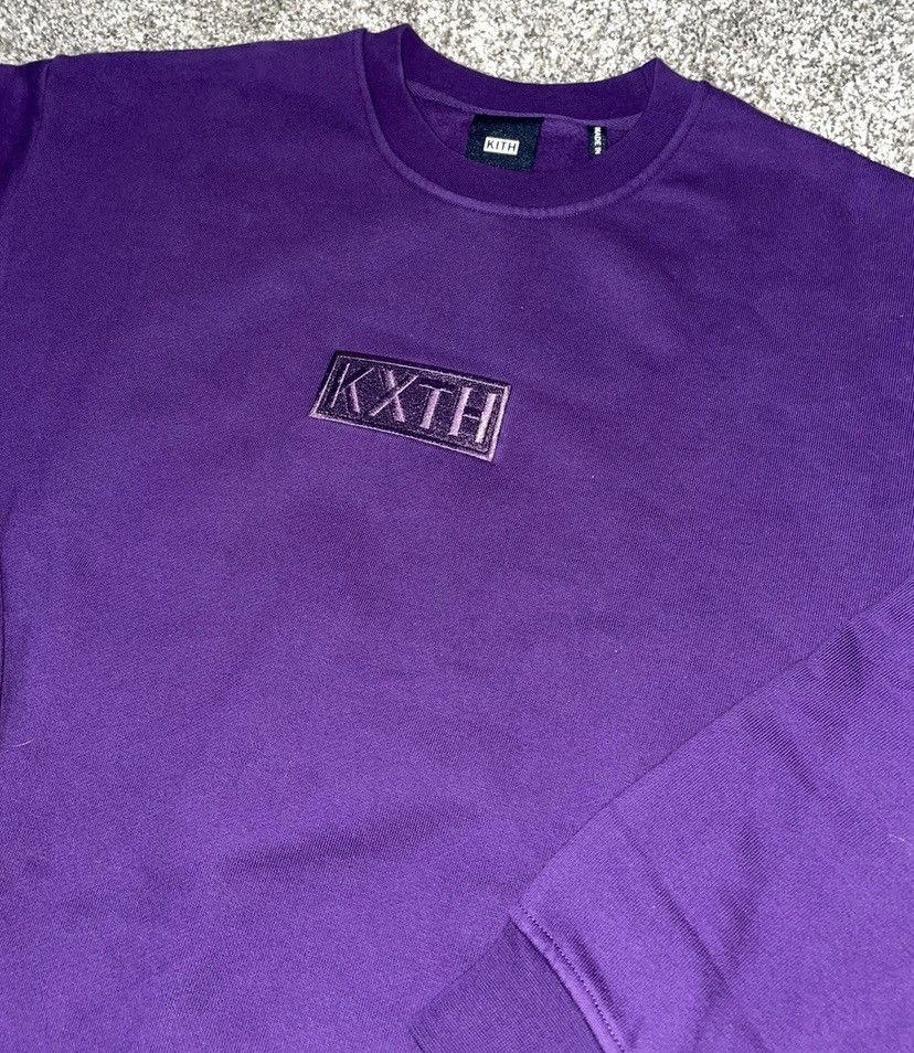Kith Kith Cyber Monday “KXTH” Box Logo Crewneck Tyre Size M Size US M / EU 48-50 / 2 - 2 Thumbnail
