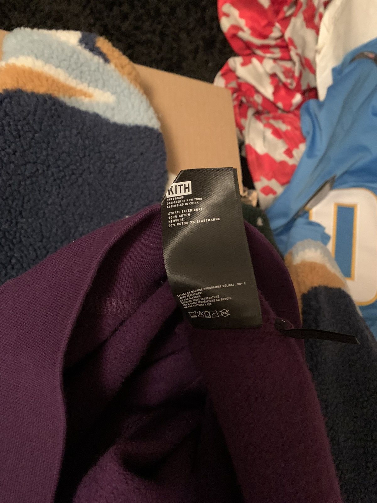 Kith Kith Cyber Monday “KXTH” Box Logo Crewneck Tyre Size M | Grailed 