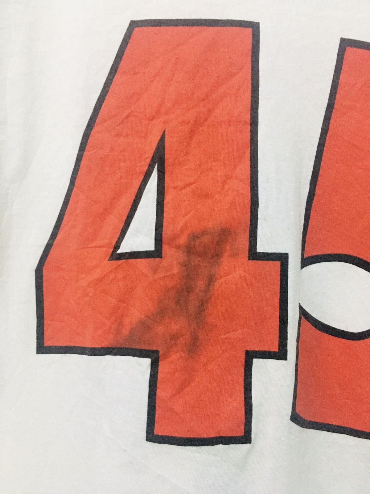 NBA × Vintage Rare ! Vintage 90s Micheal Jordan (Im Back) Newspaper Tee Size US L / EU 52-54 / 3 - 8 Thumbnail