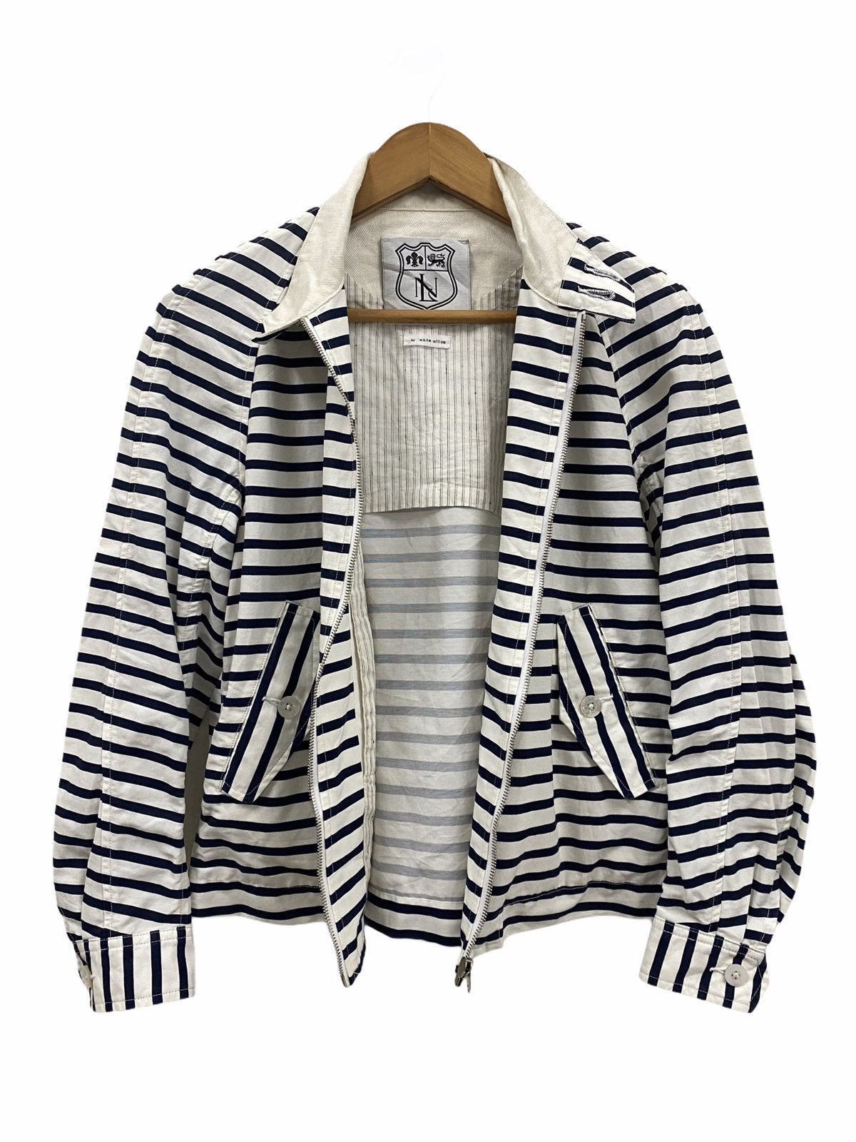 Japanese Brand NL by White Office Raccagni Zipper Size US M / EU 48-50 / 2 - 1 Thumbnail