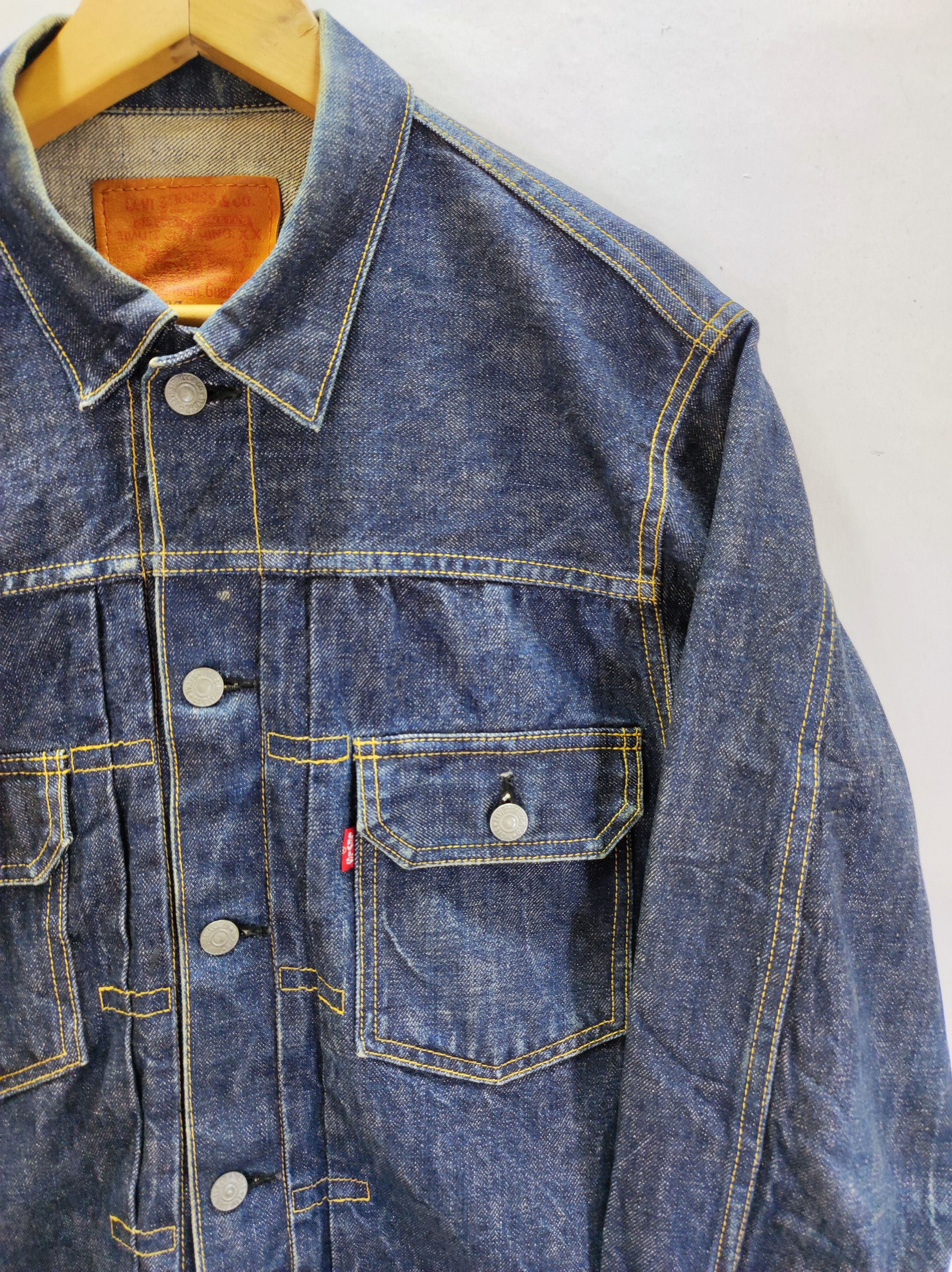 Levi's × Levi's Vintage Clothing Vintage Big E Levi's 501 Denim Jacket Selvedge Size US M / EU 48-50 / 2 - 3 Thumbnail