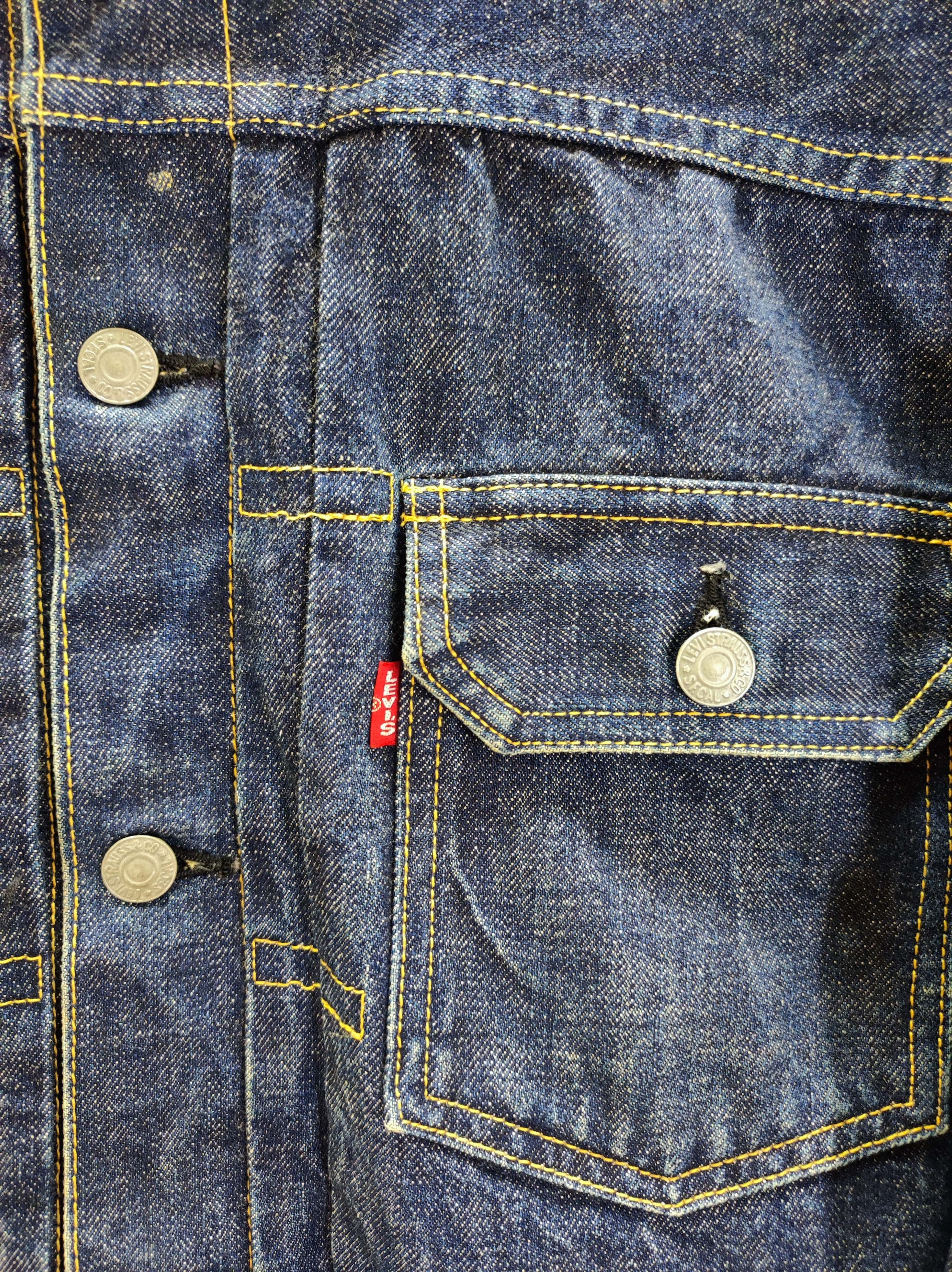 Levi's × Levi's Vintage Clothing Vintage Big E Levi's 501 Denim Jacket Selvedge Size US M / EU 48-50 / 2 - 6 Thumbnail