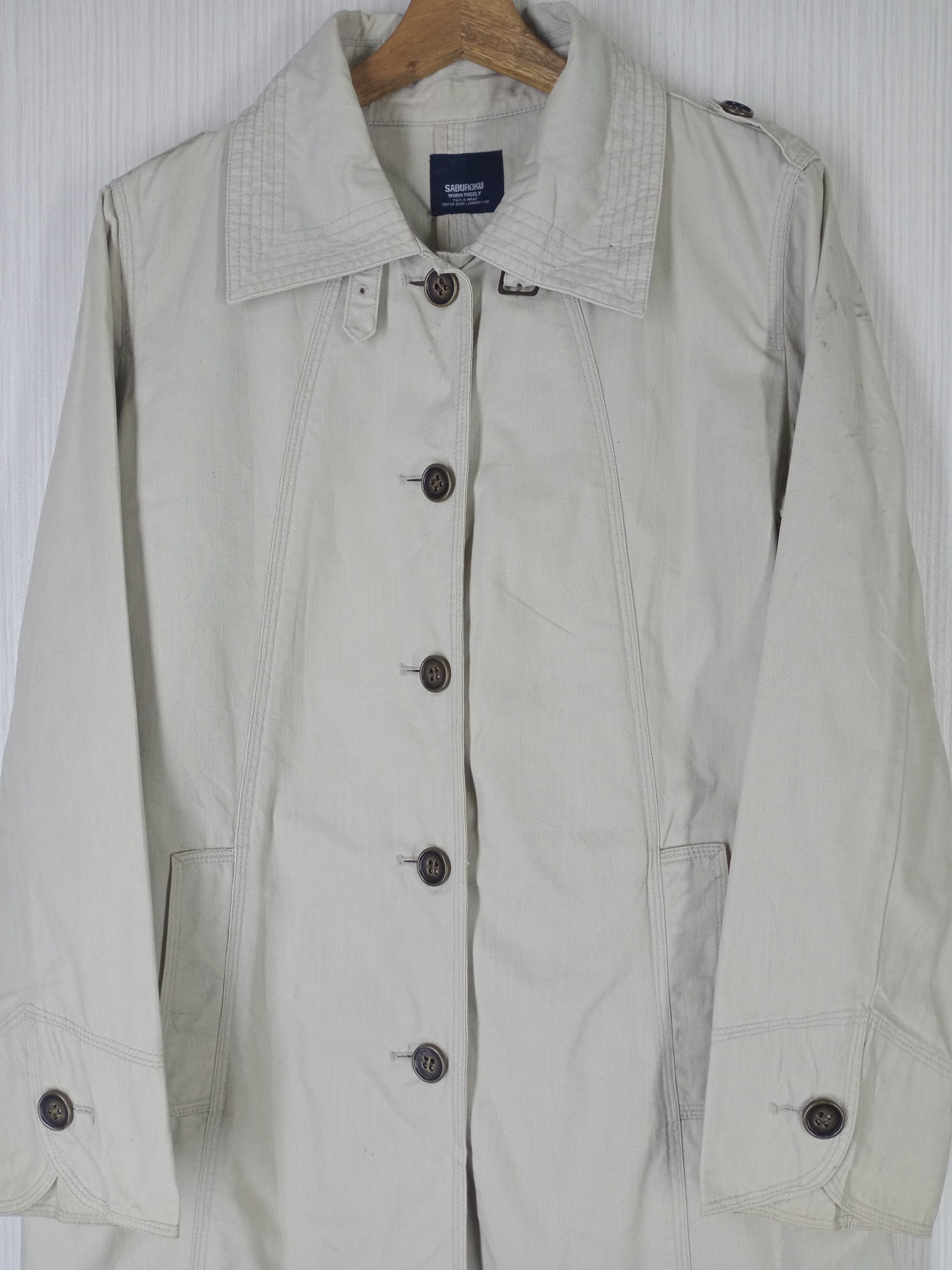 Designer × Japanese Brand Rare Vintage Saburoku Worn Freely Japanese Brand Jacket Size US L / EU 52-54 / 3 - 2 Thumbnail