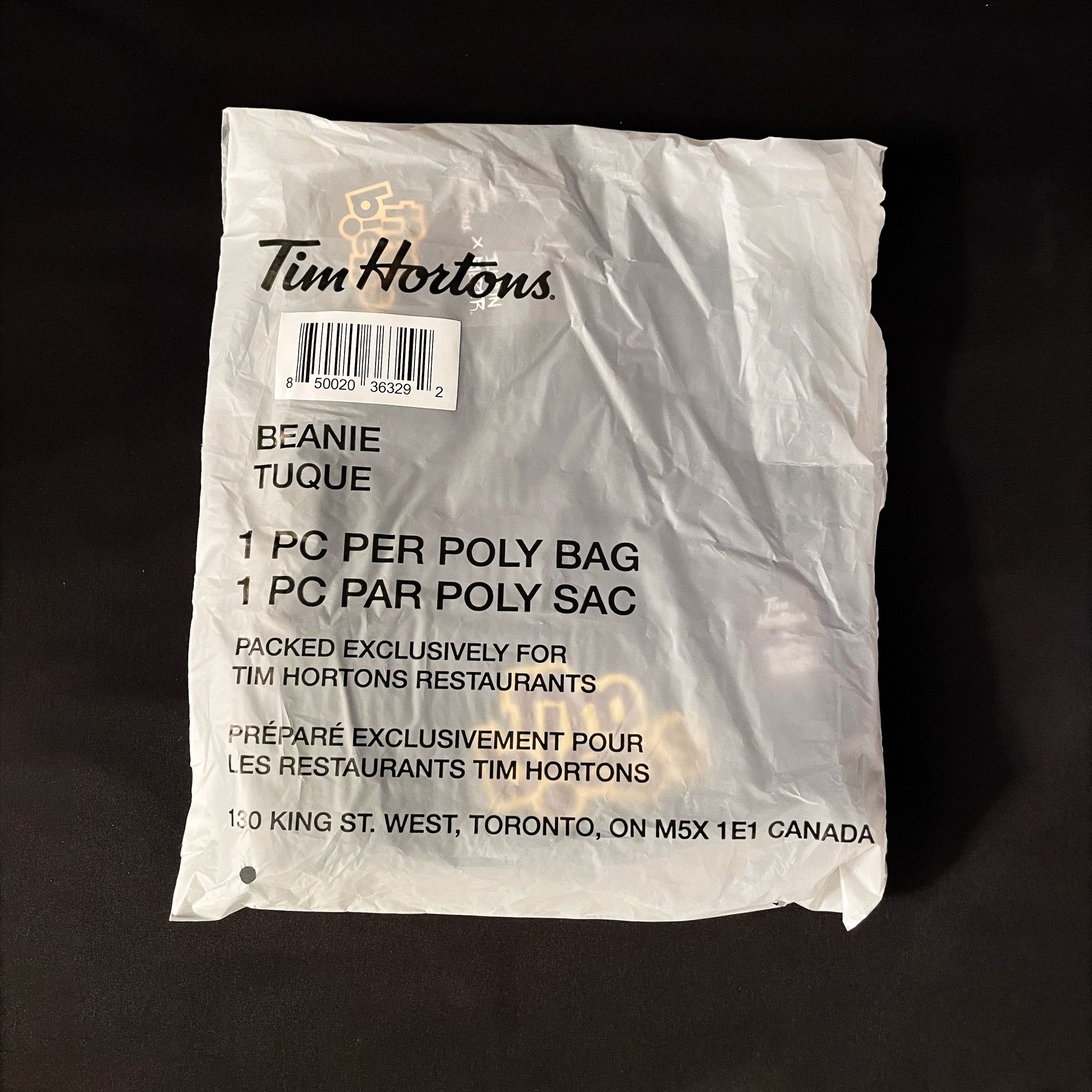 Justin Bieber × Vintage Tim Biebs - Justin Bieber x Tim Hortons Beanie Hat Limited Size ONE SIZE - 3 Thumbnail