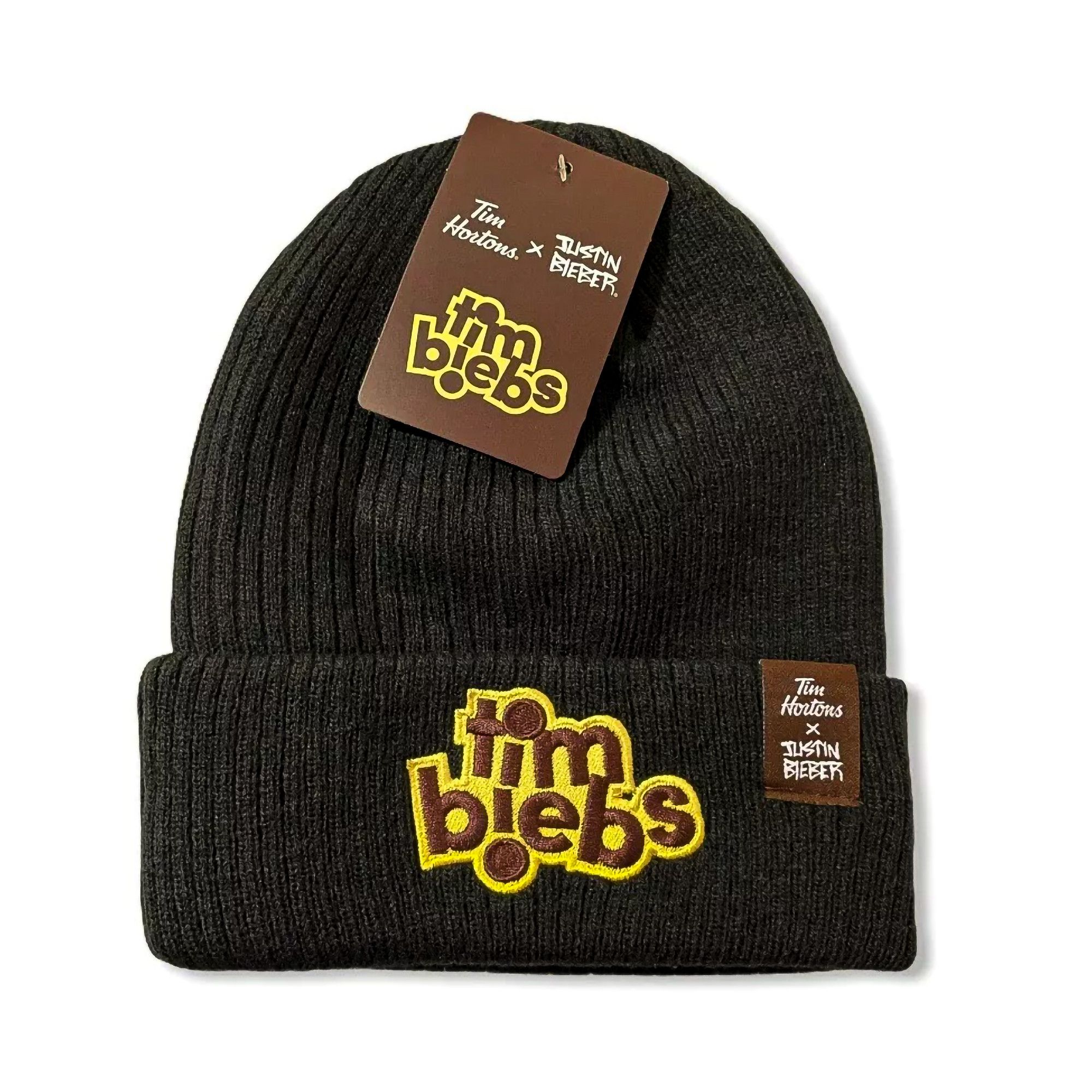 Justin Bieber × Vintage Tim Biebs - Justin Bieber x Tim Hortons Beanie Hat Limited Size ONE SIZE - 1 Thumbnail