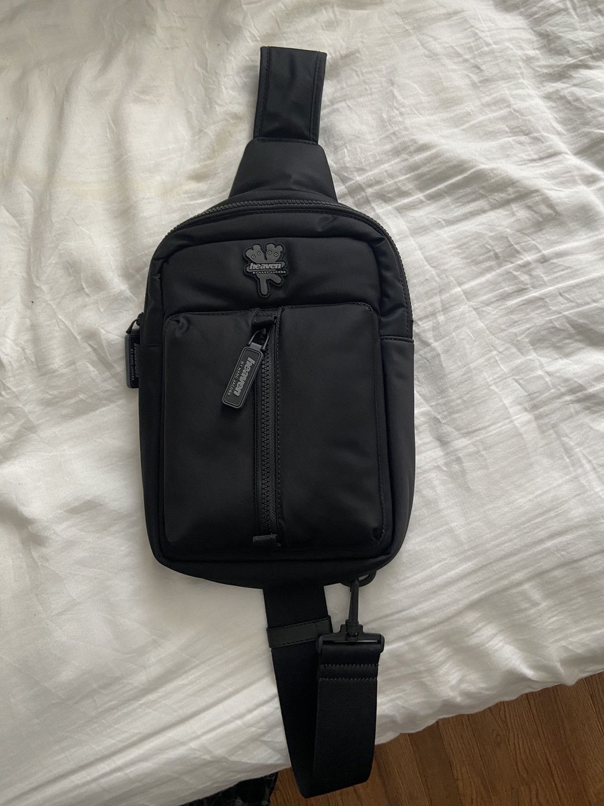 Marc Jacobs Heaven By Nylon Sling Backpack in Black