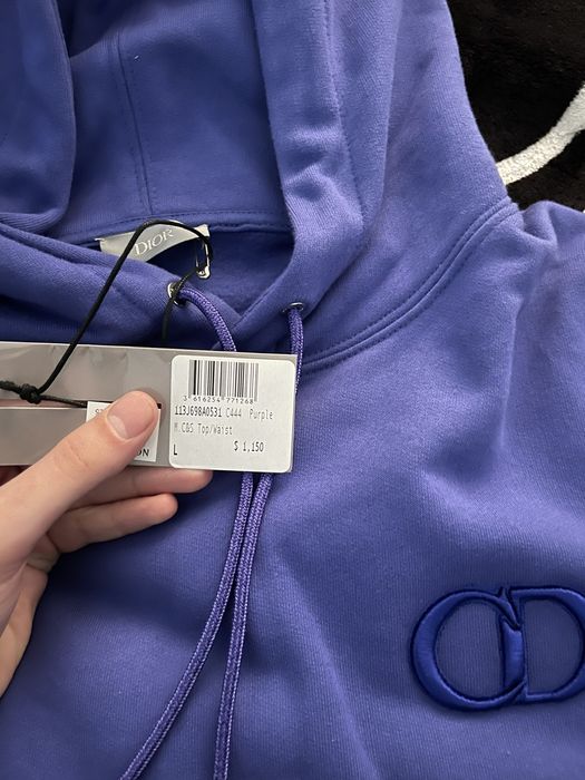 Dior Dior CD Essential Purple / Blue Hoodie