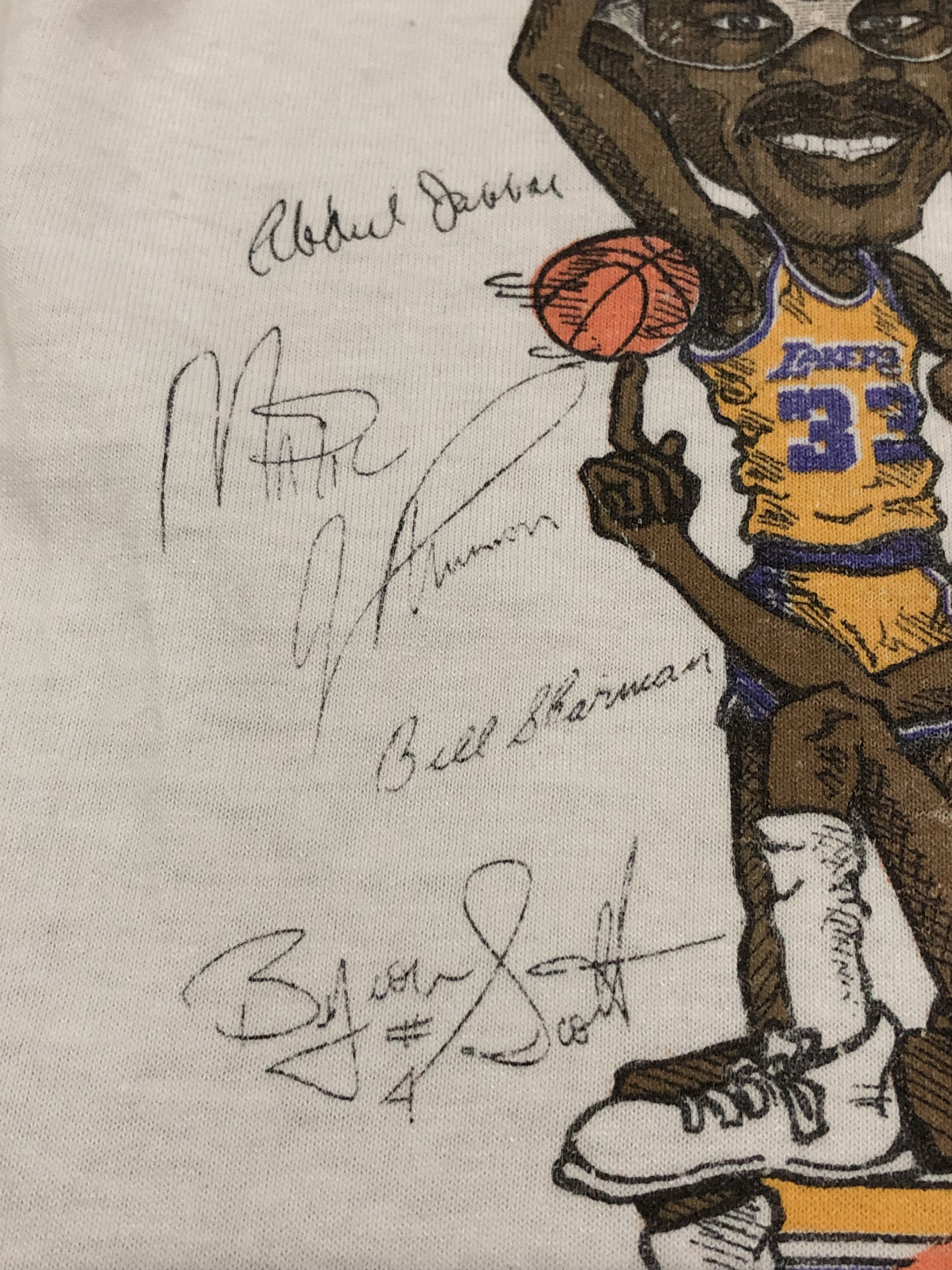 NBA Vintage Rare LA Lakers World Champs 1987 Size US M / EU 48-50 / 2 - 4 Thumbnail