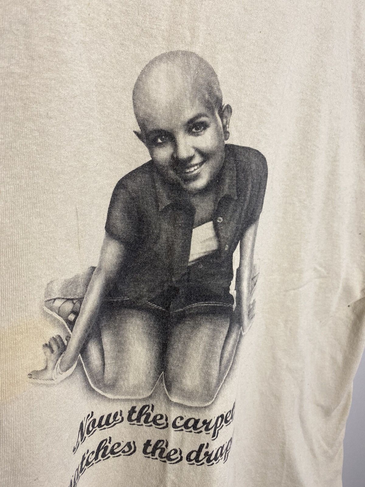 Vintage Bald Britney Spears Tee Grailed