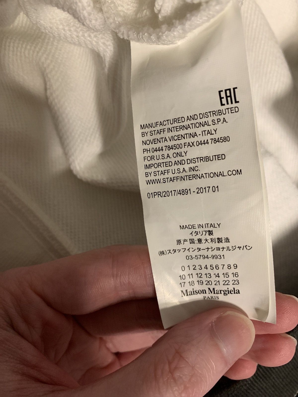 Maison Margiela Maison Margiela 19AW Mutiny Cotton