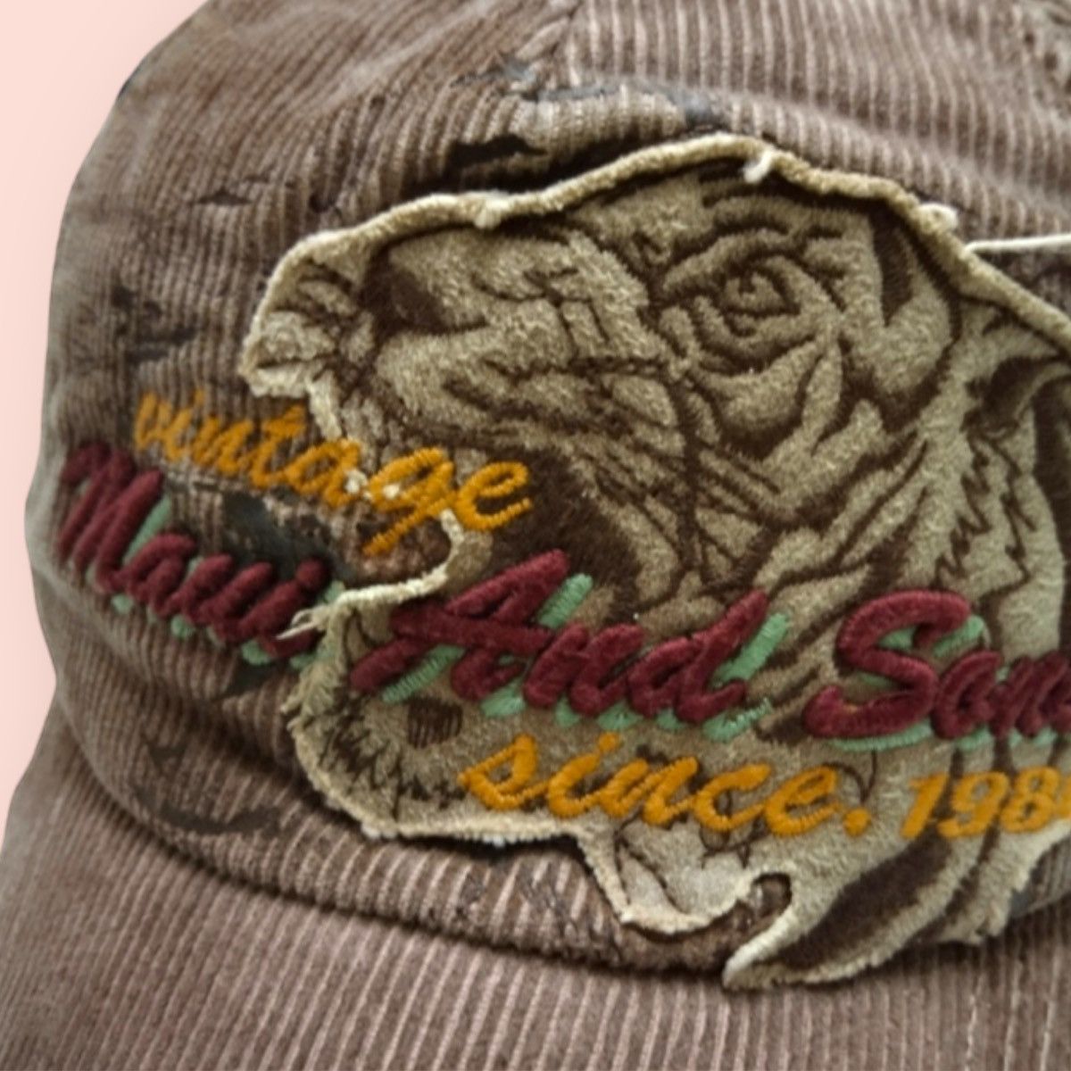 Maui and Sons × Vintage VINTAGE MAUI AND SONS CORDUROY STRAPBACK CAP Size ONE SIZE - 12 Thumbnail