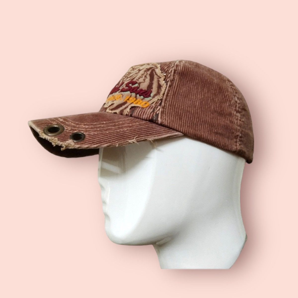 Maui and Sons × Vintage VINTAGE MAUI AND SONS CORDUROY STRAPBACK CAP Size ONE SIZE - 4 Thumbnail
