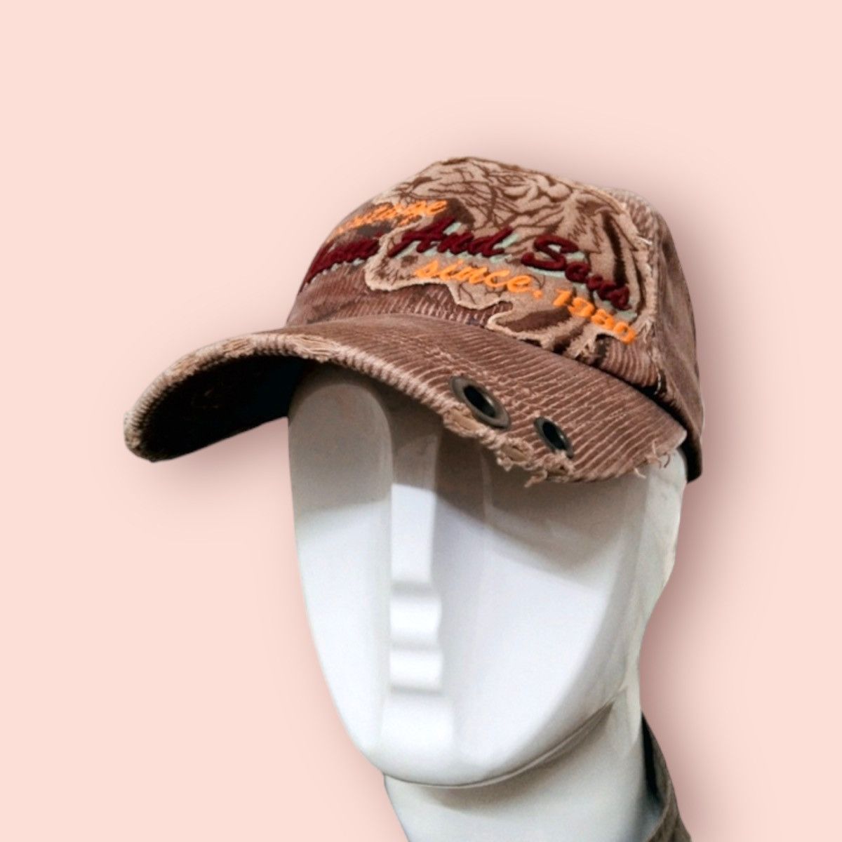 Maui and Sons × Vintage VINTAGE MAUI AND SONS CORDUROY STRAPBACK CAP Size ONE SIZE - 1 Thumbnail