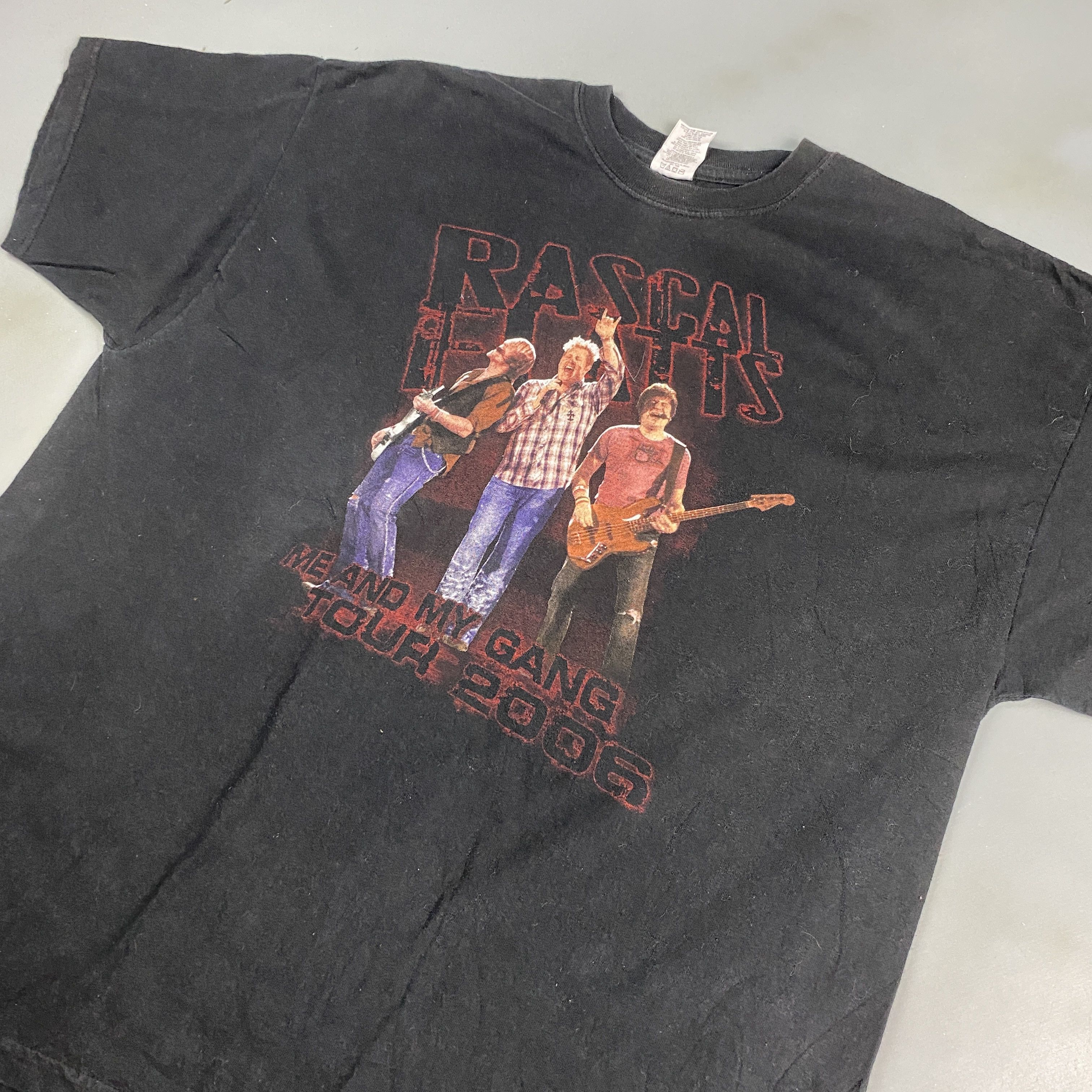 Vintage Vintage Rascal Flatts Me & My Gang Band T-shirt | Grailed