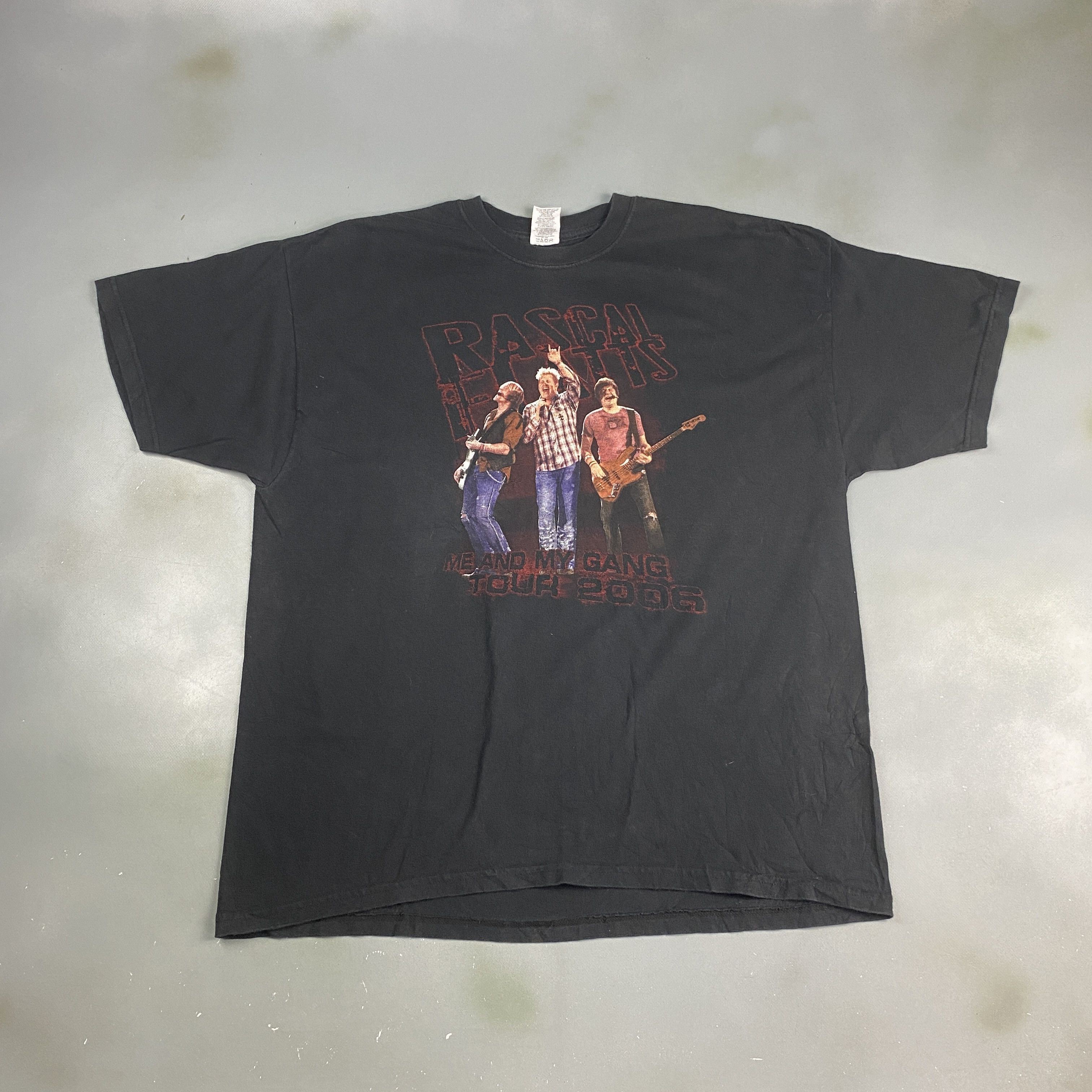 Vintage Vintage Rascal Flatts Me & My Gang Band T-shirt | Grailed