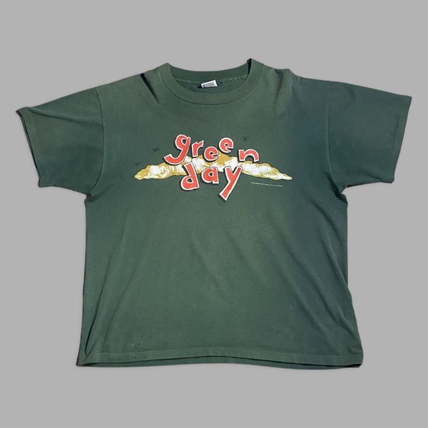 Anvil Vintage Green Day Dookie 1994 Green 90s USA Band T-Shirt | Grailed