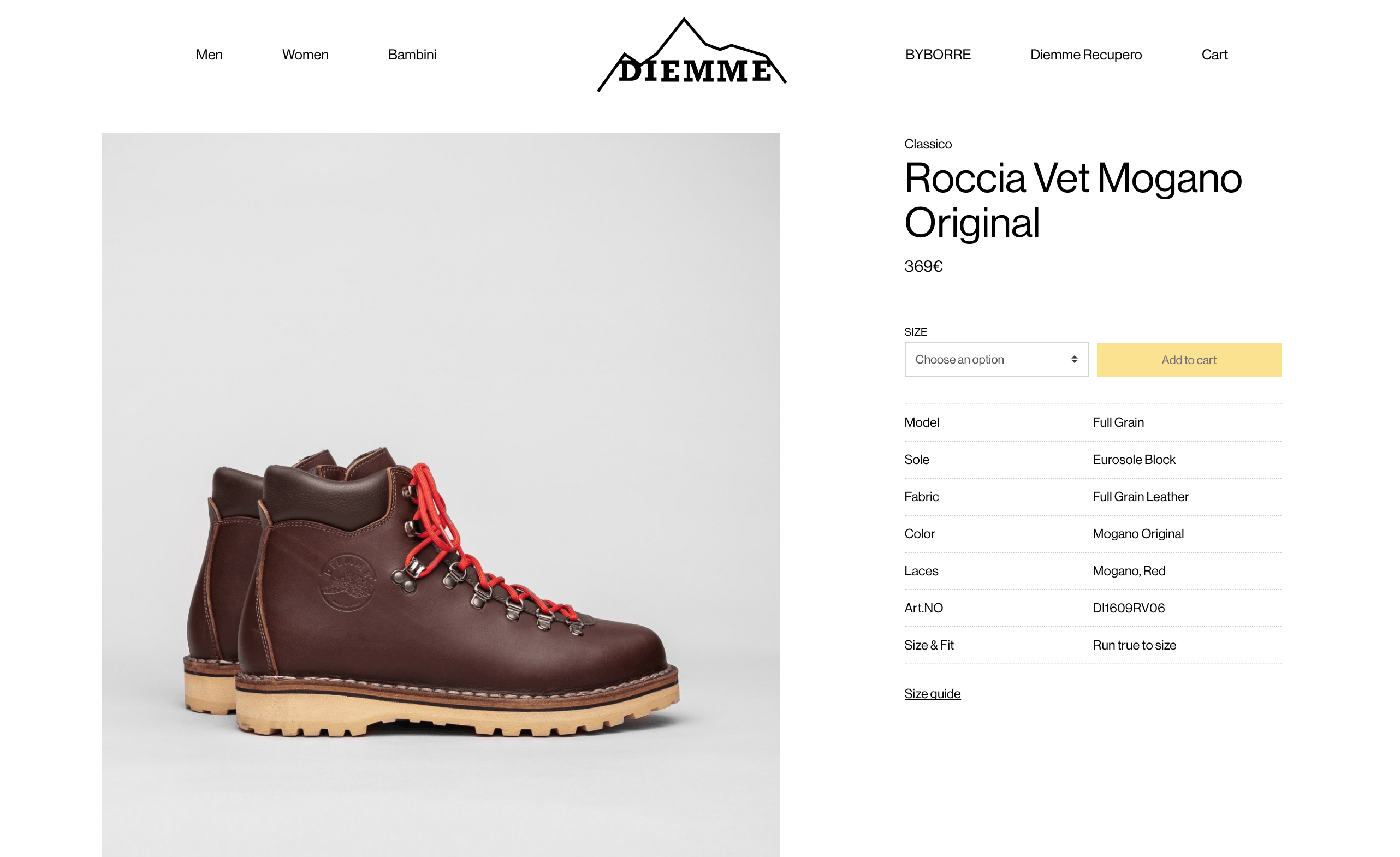 Diemme DIEMME ROCCI VET - BROWN BOOT Size US 9 / EU 42 - 11 Thumbnail