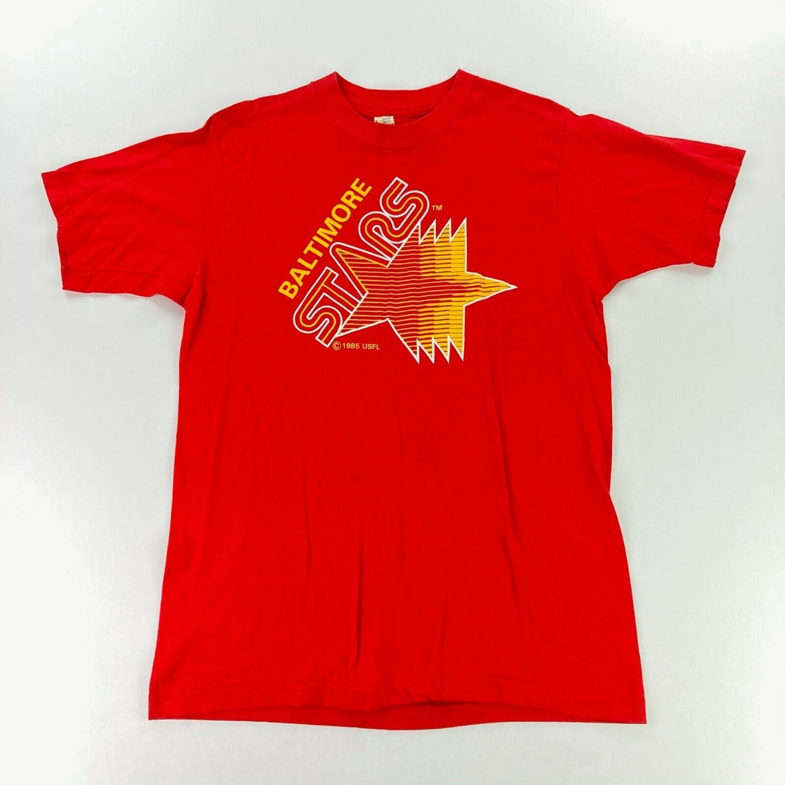 Screen Stars Vintage 1985 Screen Stars USFL Baltimore Stars Shirt