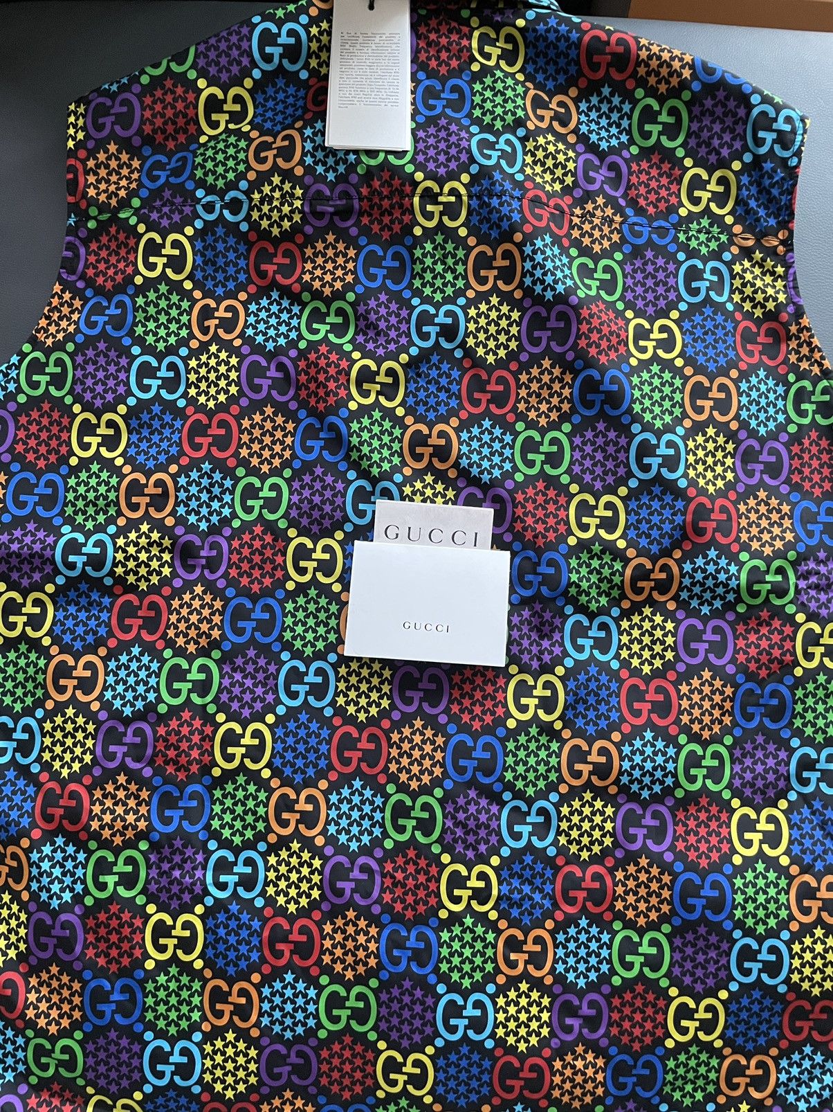 Gucci $2,200 Value Super Runway Gucci Limited Edition Logo Vest Size US XL / EU 56 / 4 - 24 Thumbnail