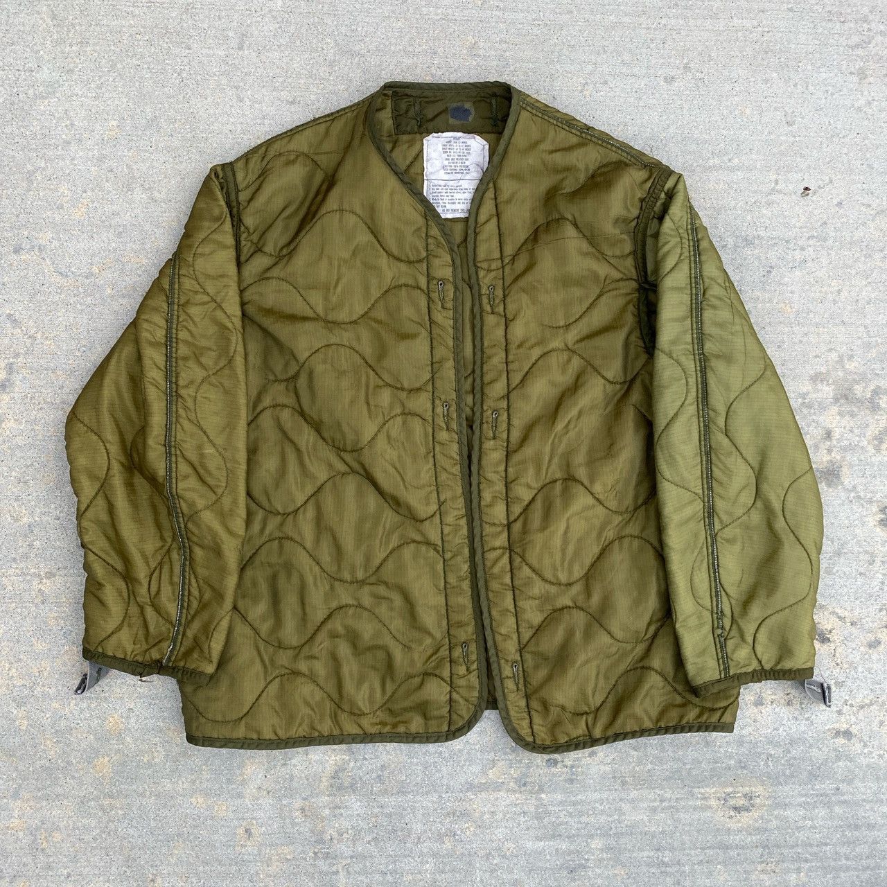 Vintage Vintage 1980s Military Liner Jacket Grailed