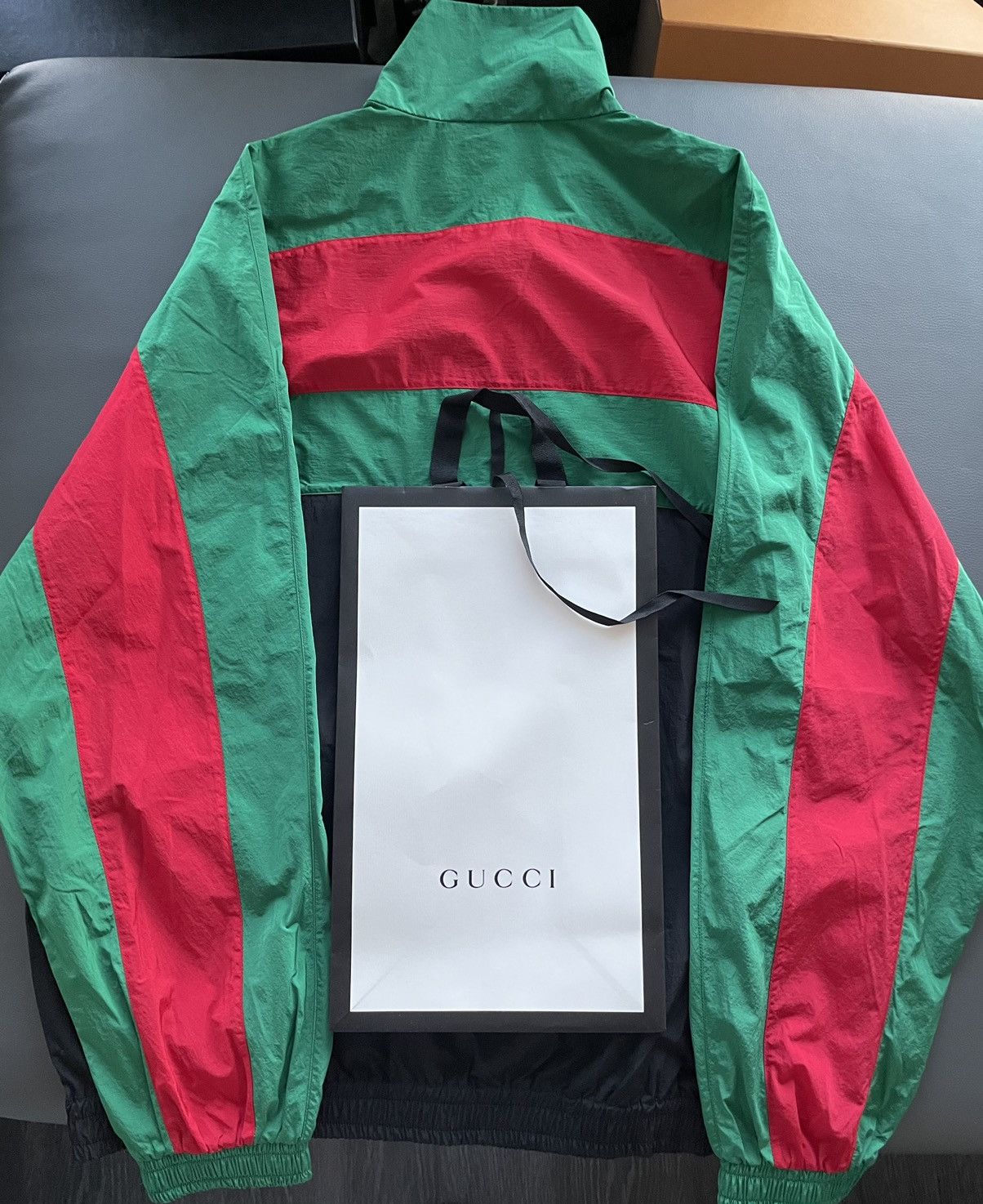 Gucci Brand NEW Runway Gucci Bomber Jacket Size US XL / EU 56 / 4 - 19 Thumbnail