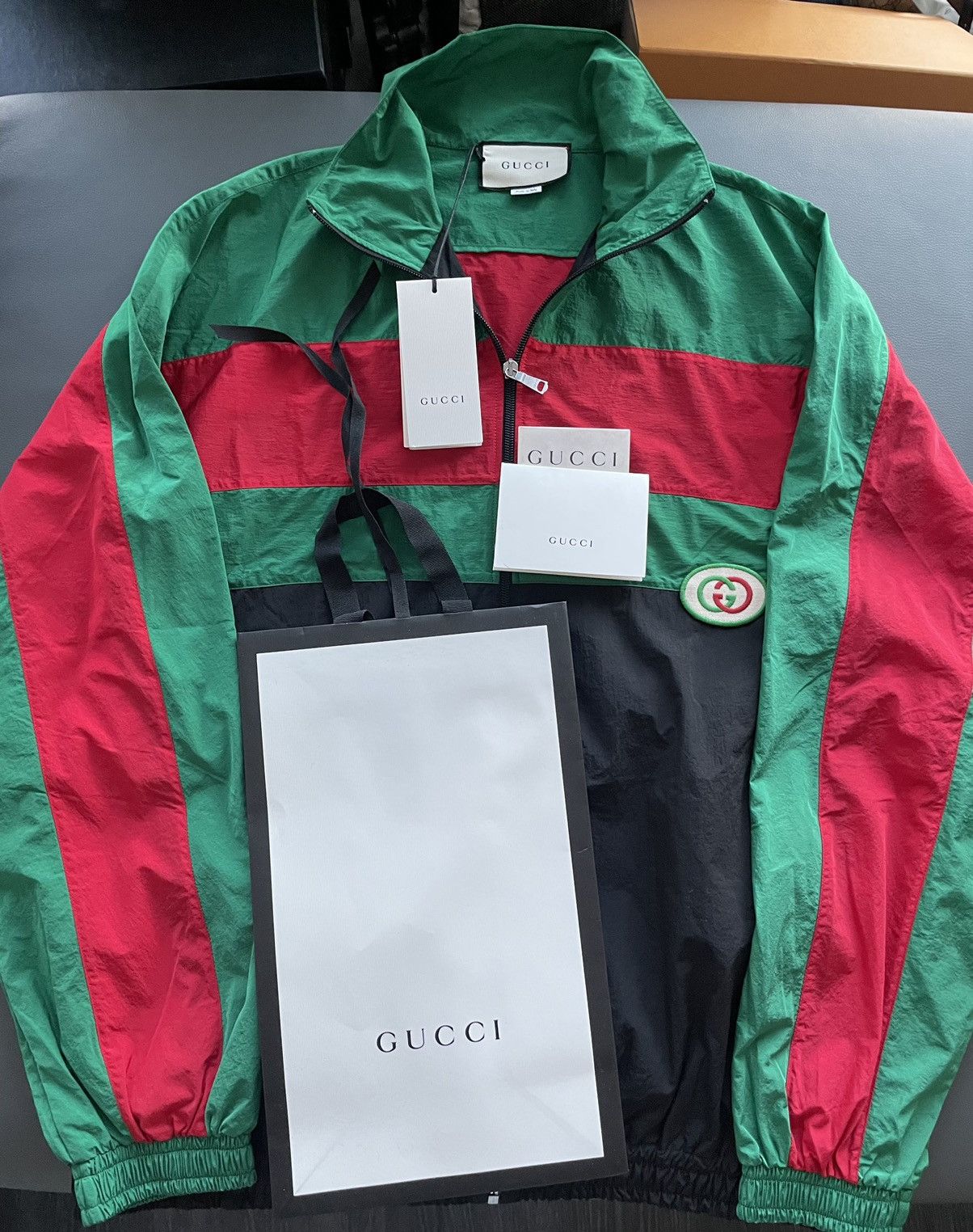Gucci Brand NEW Runway Gucci Bomber Jacket Size US XL / EU 56 / 4 - 16 Thumbnail
