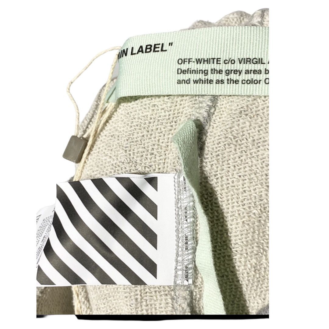 Off-White New off-white side tape sweatpants Size US 28 / EU 44 - 6 Thumbnail
