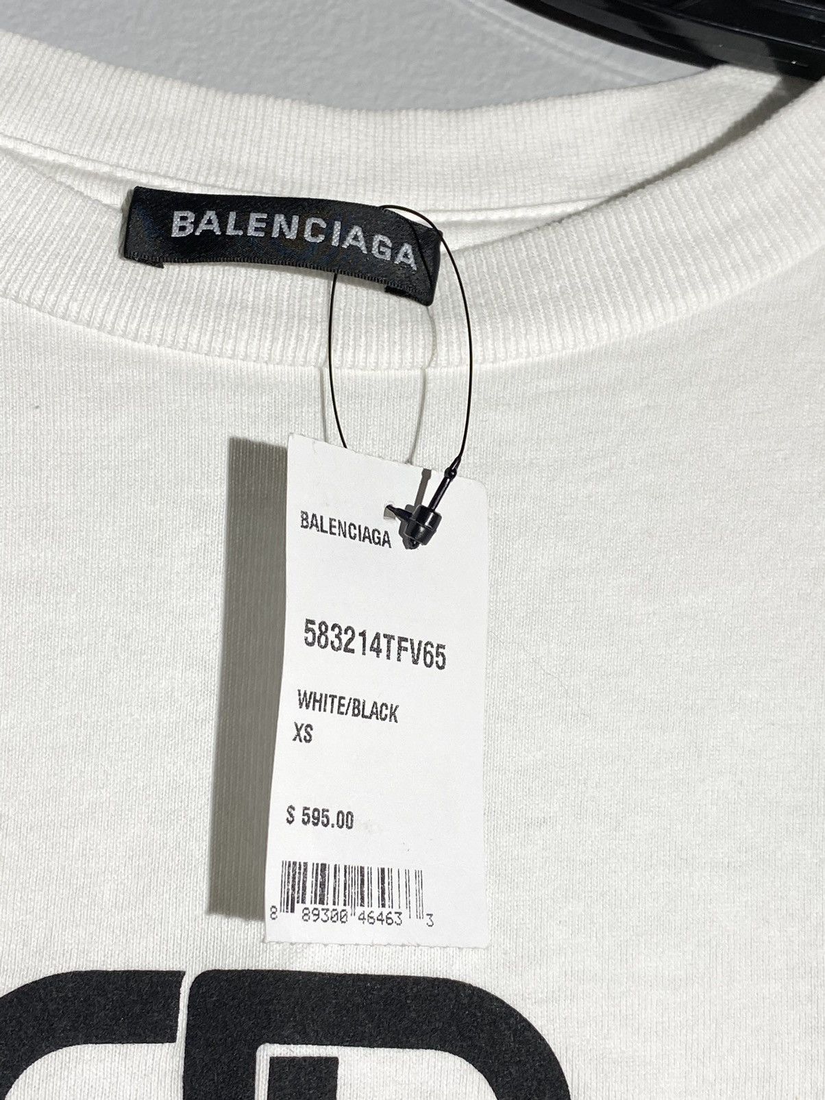 Balenciaga New balenciaga logo tee Men Size US XS / EU 42 / 0 - 2 Thumbnail