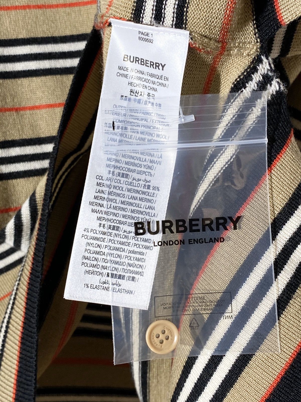Burberry New Burberry Beaford polo shirt Size US M / EU 48-50 / 2 - 3 Thumbnail