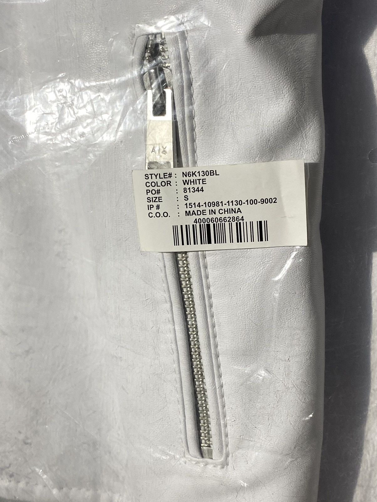 Armani Exchange New Armani exchange biker leather jacket Size US S / EU 44-46 / 1 - 4 Thumbnail