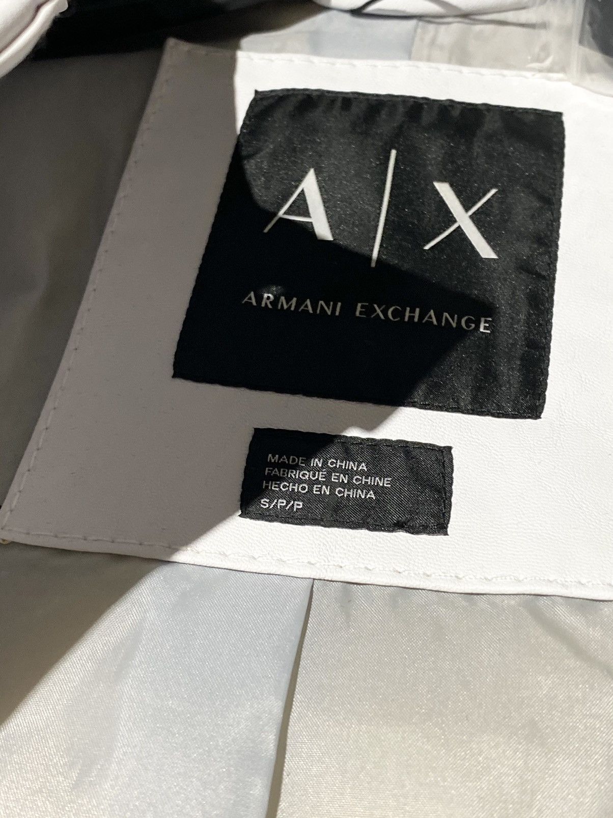Armani Exchange New Armani exchange biker leather jacket Size US S / EU 44-46 / 1 - 6 Thumbnail