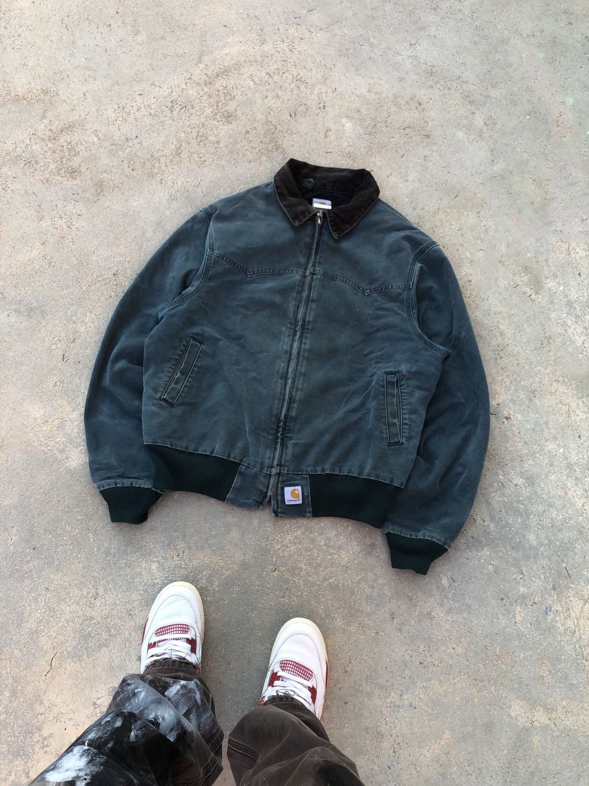 大特価!! × Streetwear × Carhartt Vintage Fe Santa Carhartt Vintage ジャケット・アウター